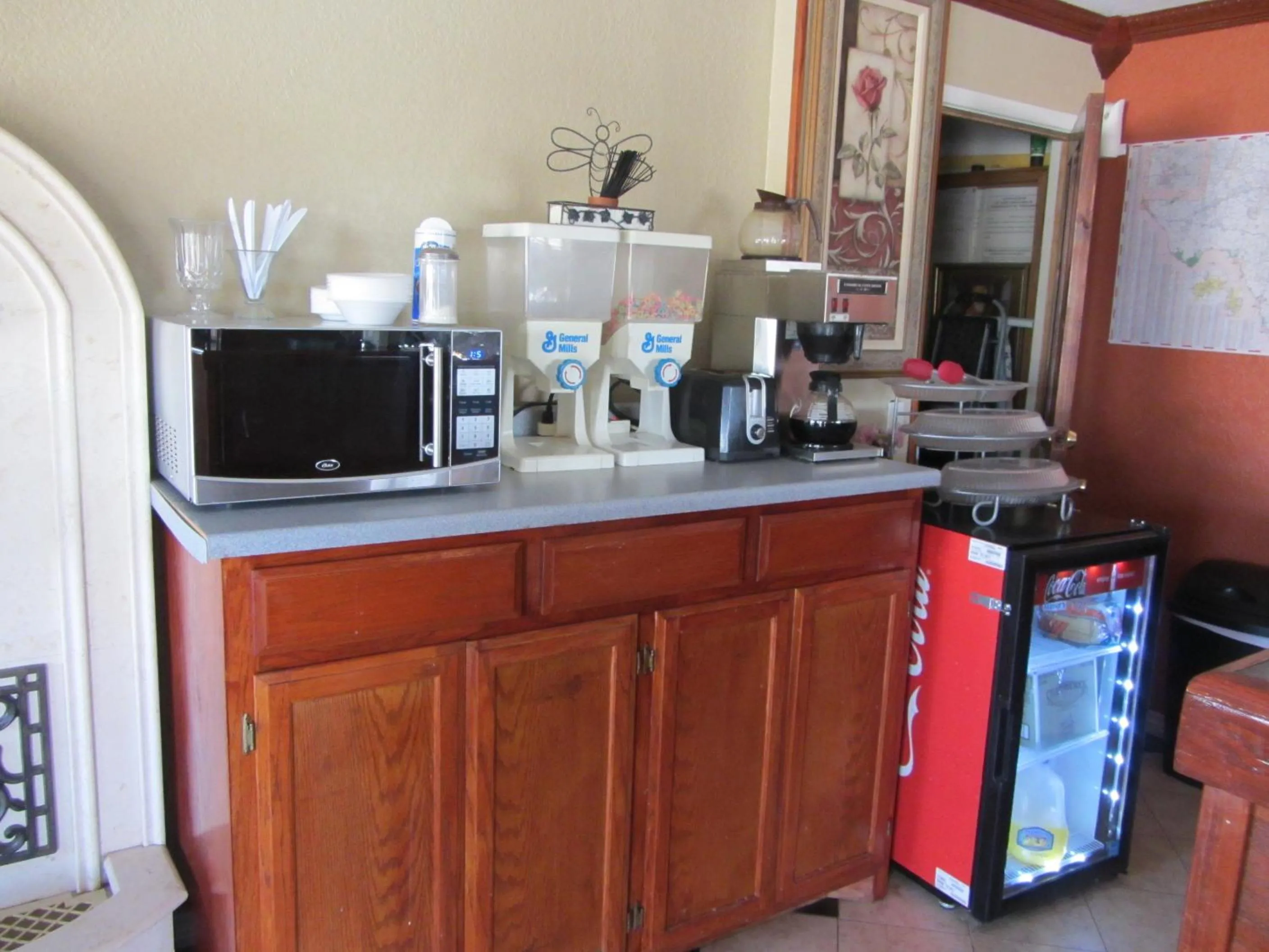 Continental breakfast in American Star Inn - Abilene