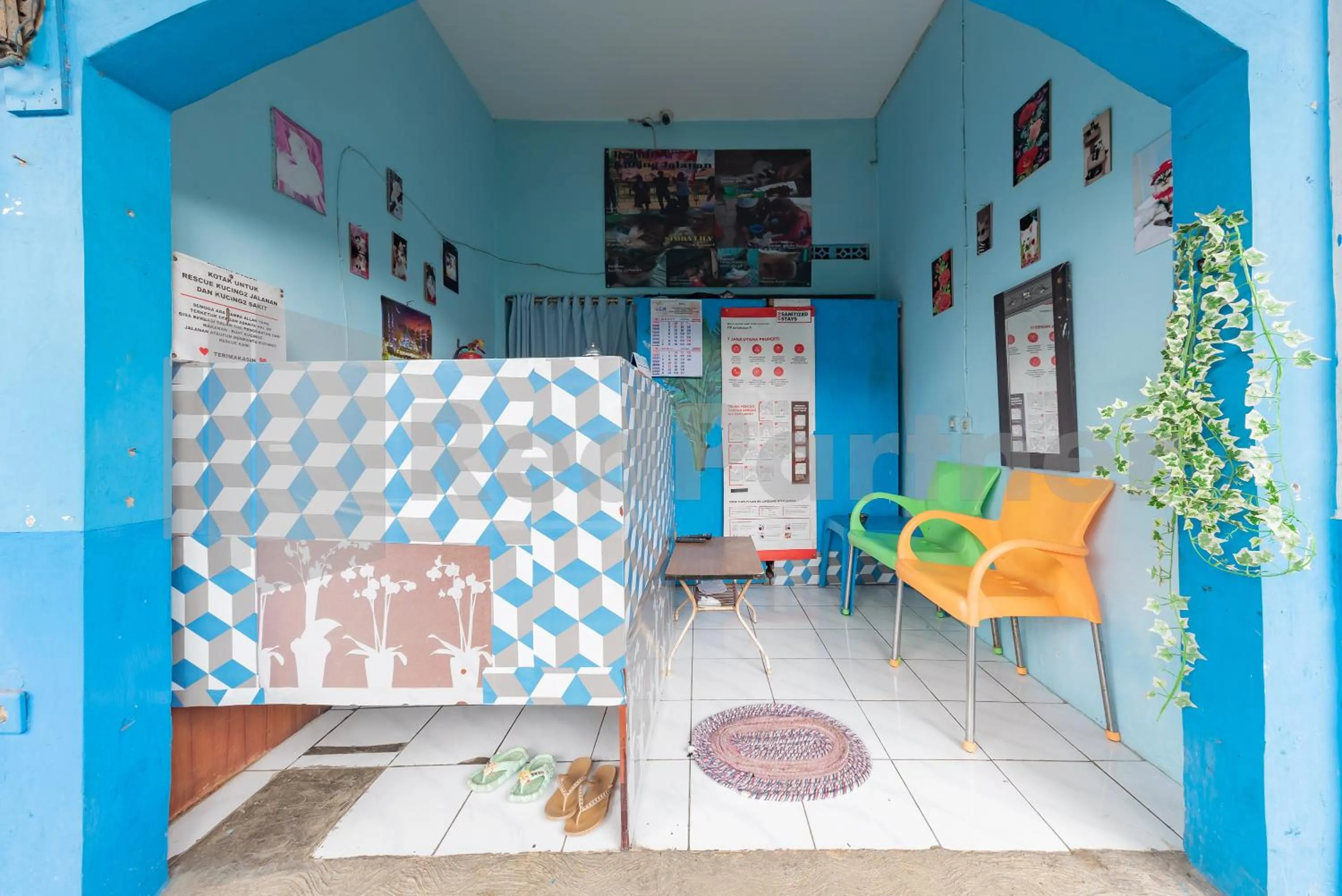 Lobby or reception in Grha Blue Sky Syariah RedPartner