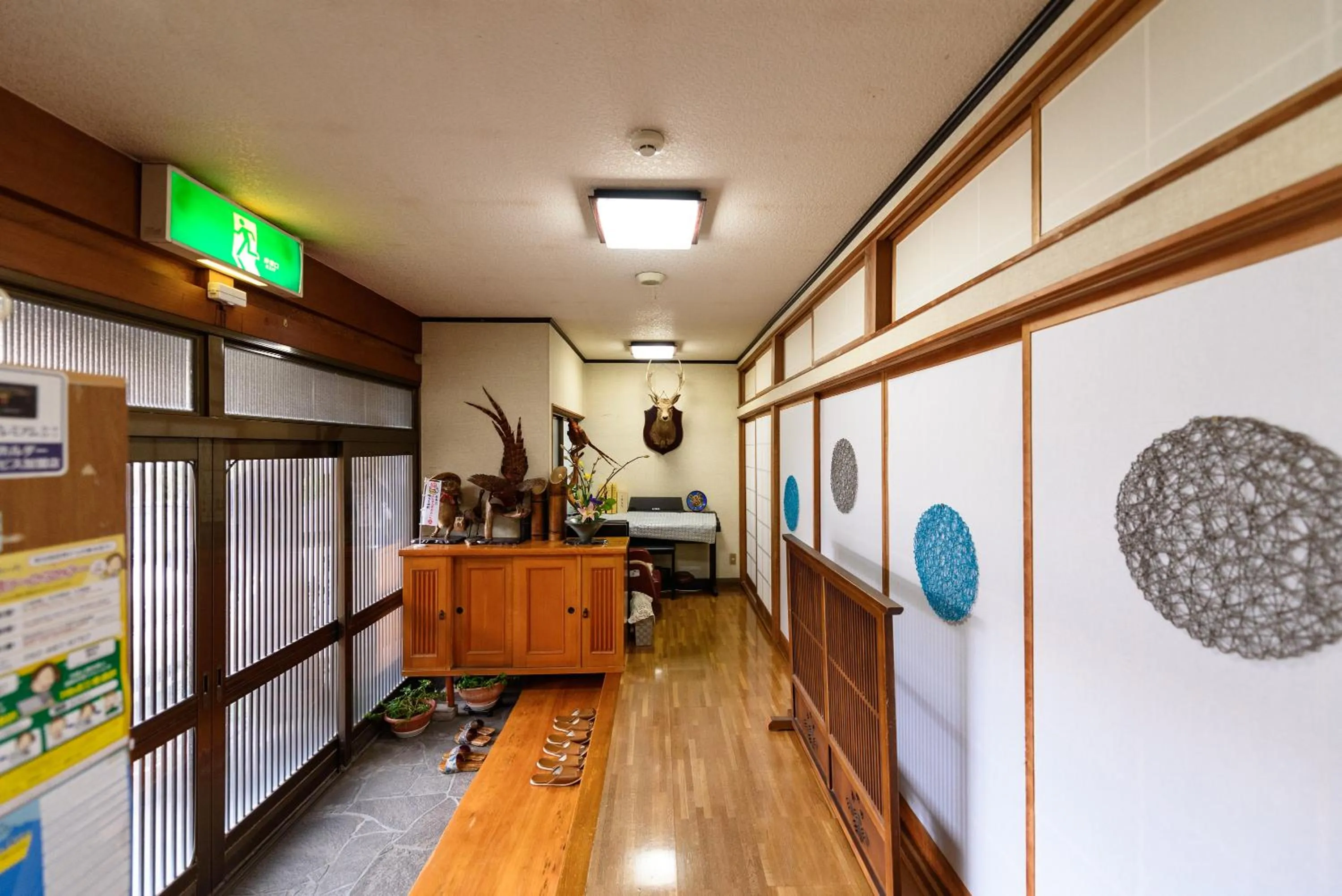 Lobby or reception in Yufuin Onsen Oyado Jinnouchi