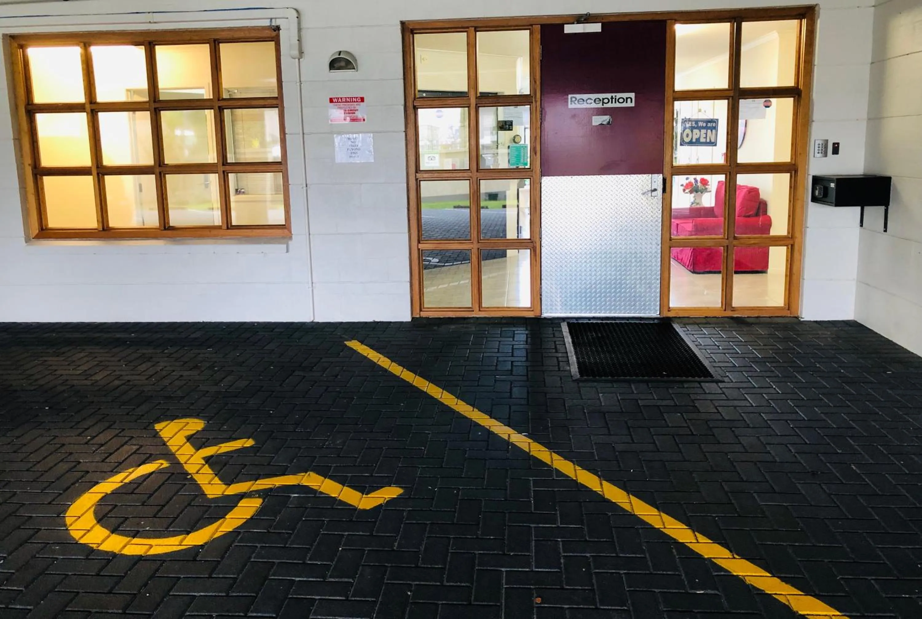 Lobby or reception in Silver Fern Lodge