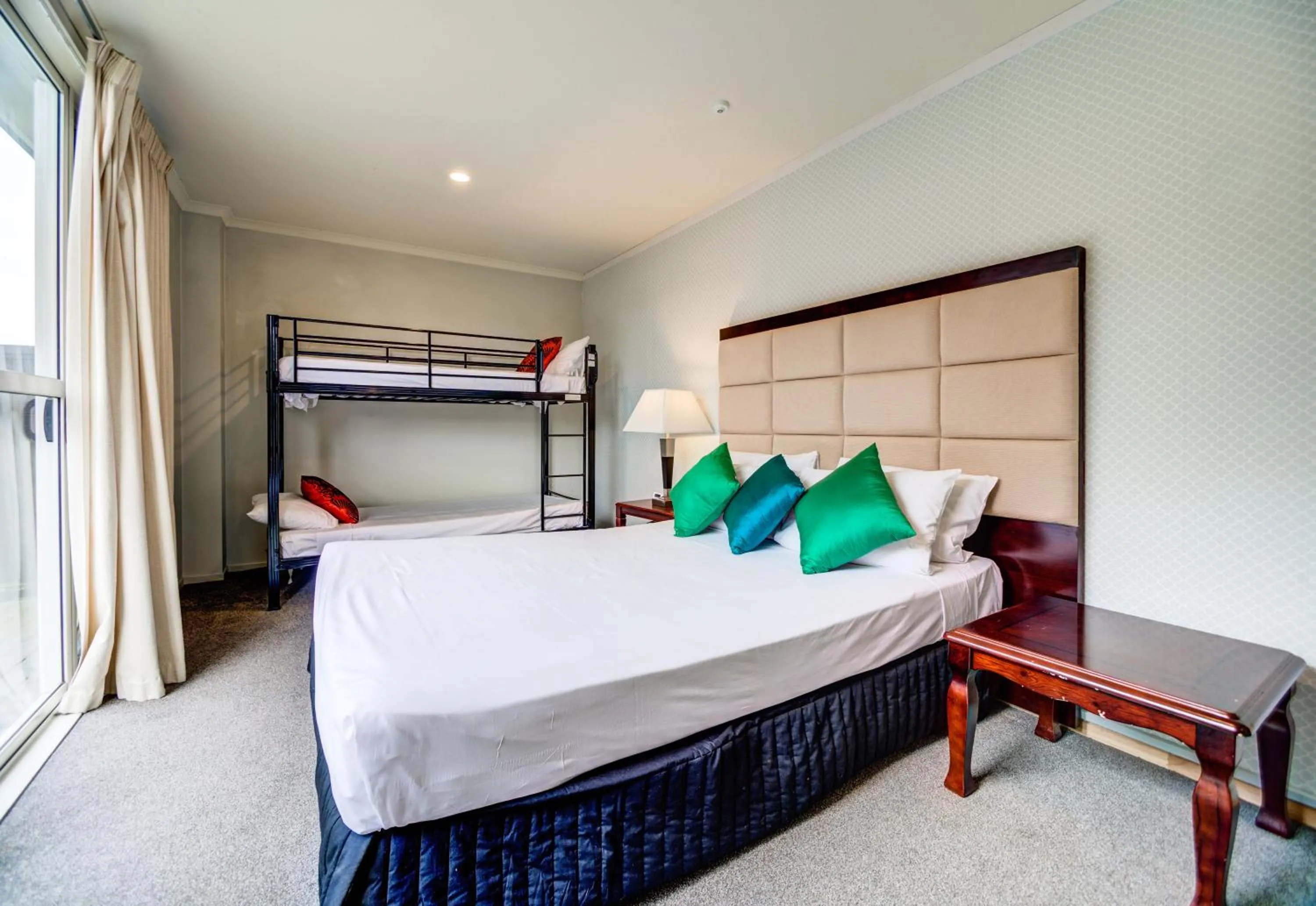 Bedroom, Bed in Silver Fern Lodge