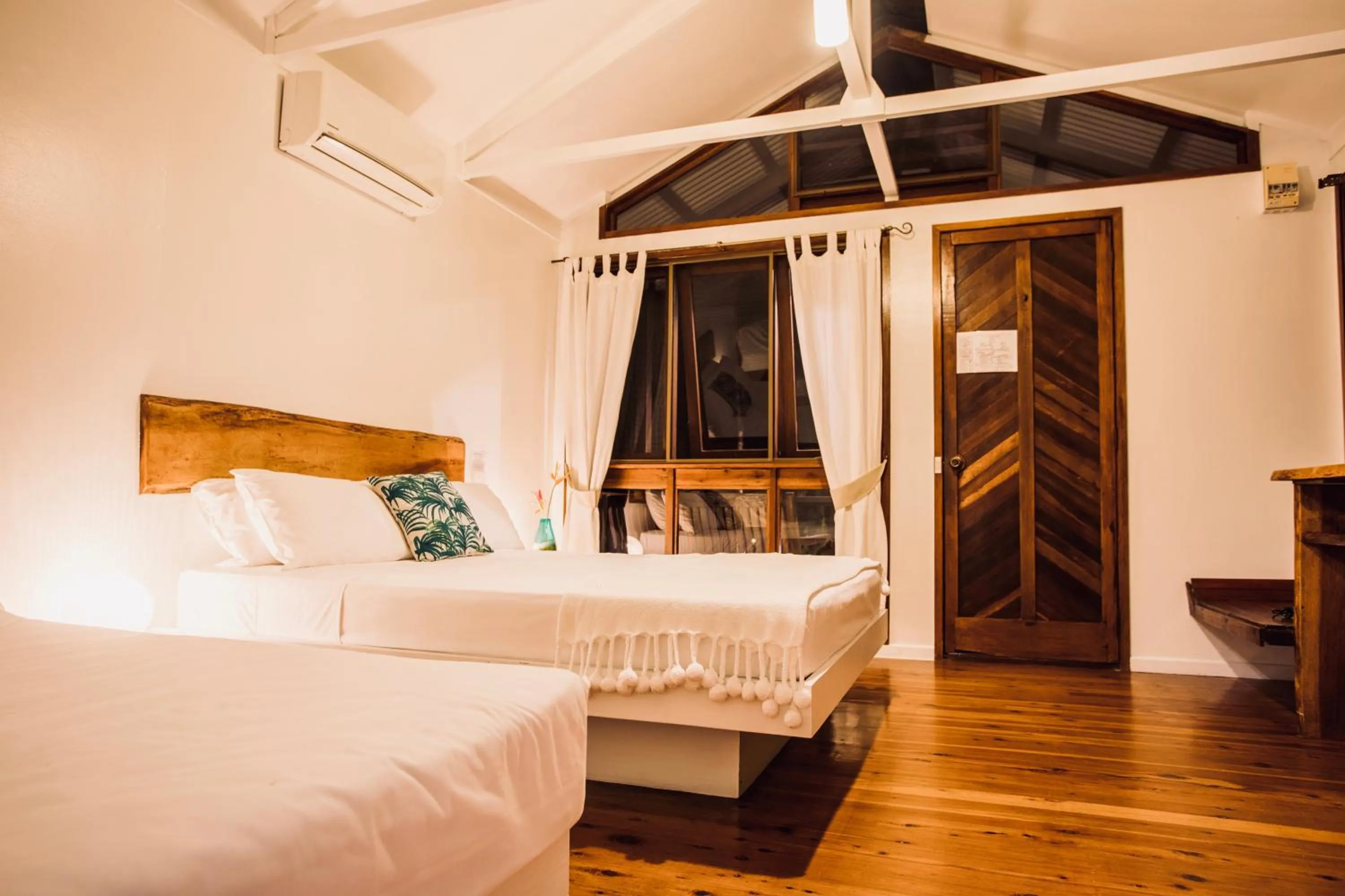 Bed in Daintree Wilderness Lodge