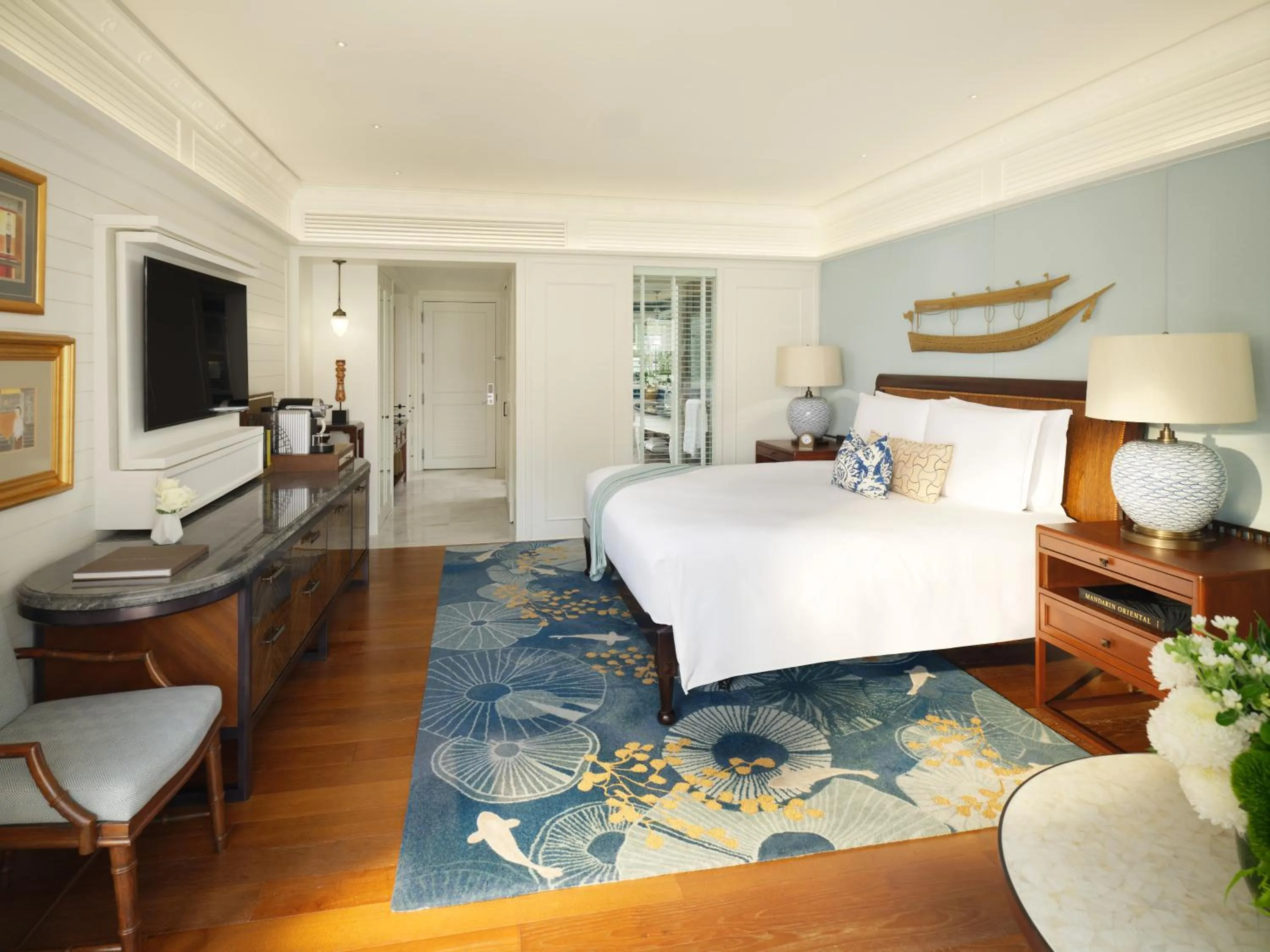 Bedroom, Bed in Mandarin Oriental, Bangkok