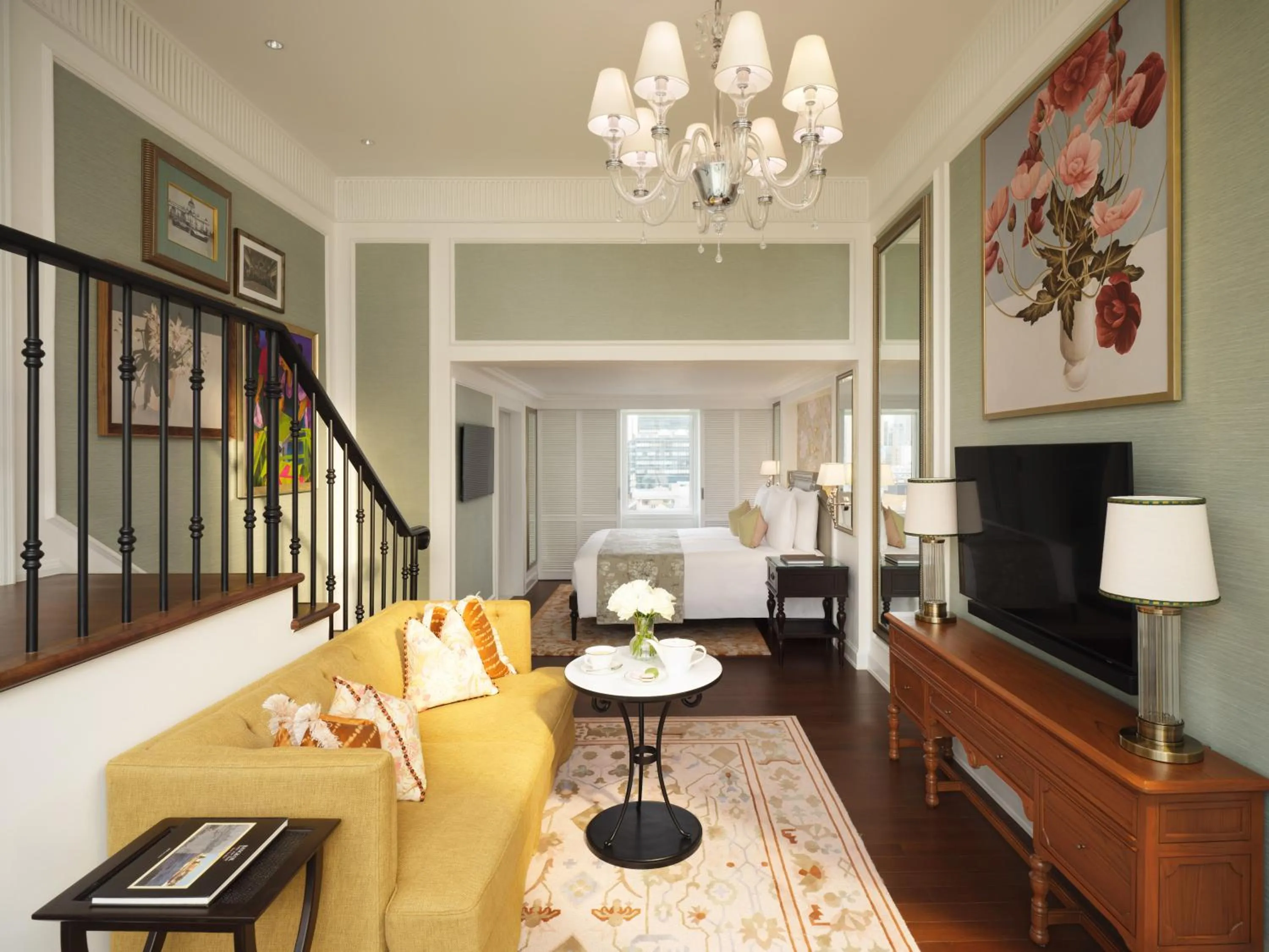 Living room in Mandarin Oriental, Bangkok