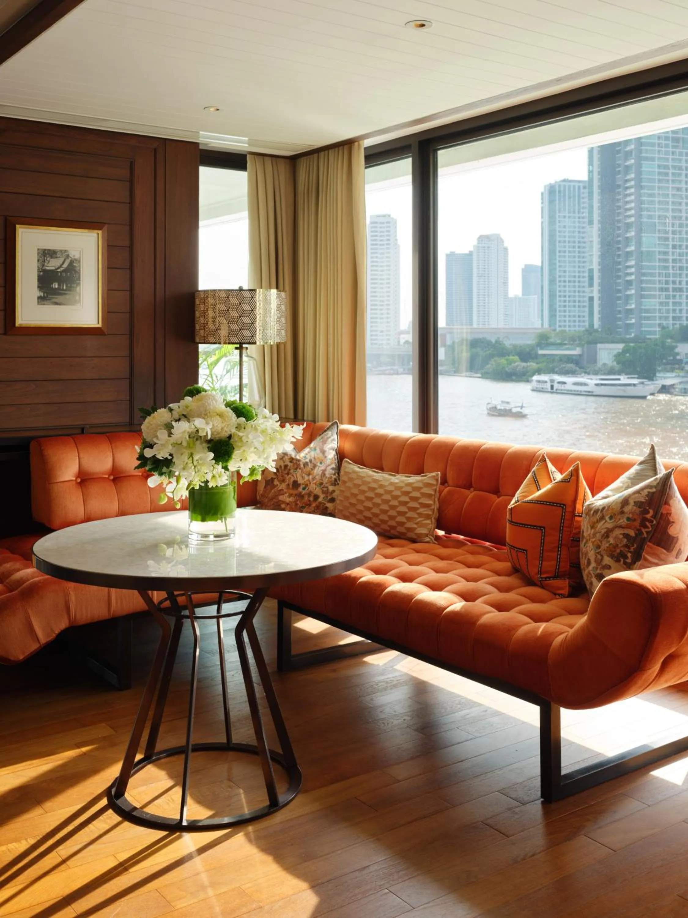 Seating area in Mandarin Oriental, Bangkok