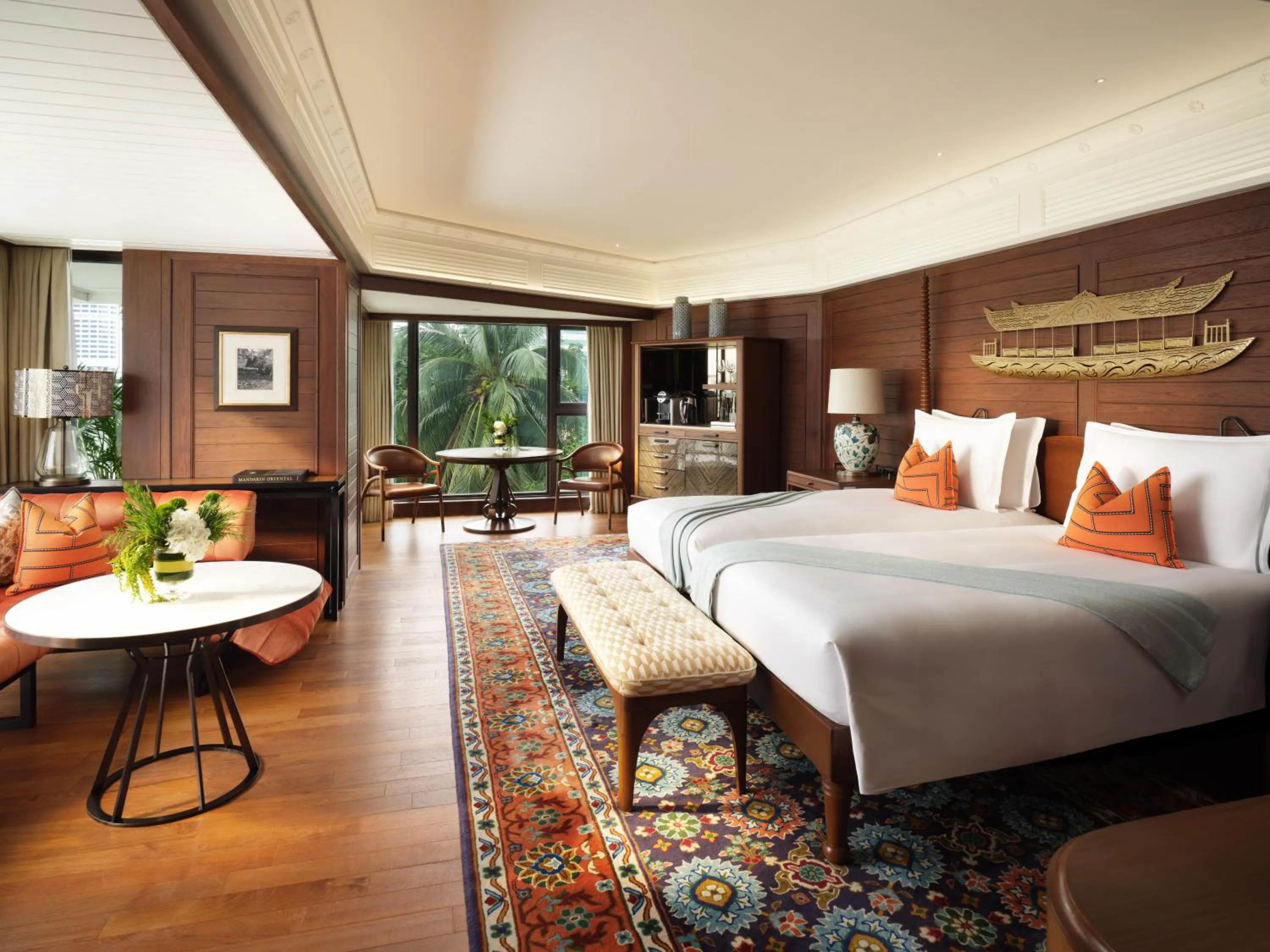Bedroom, Bed in Mandarin Oriental, Bangkok