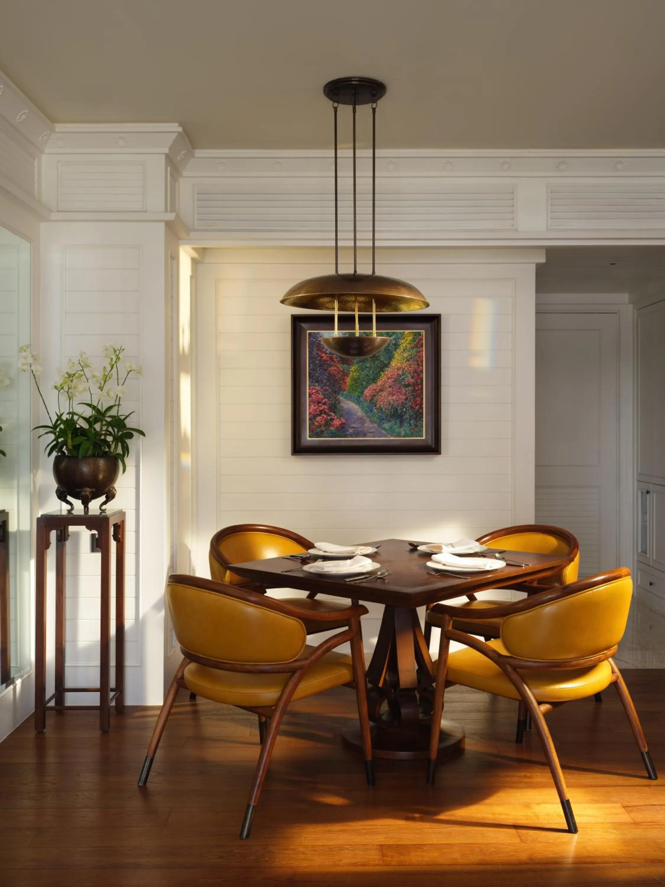 Dining area in Mandarin Oriental, Bangkok