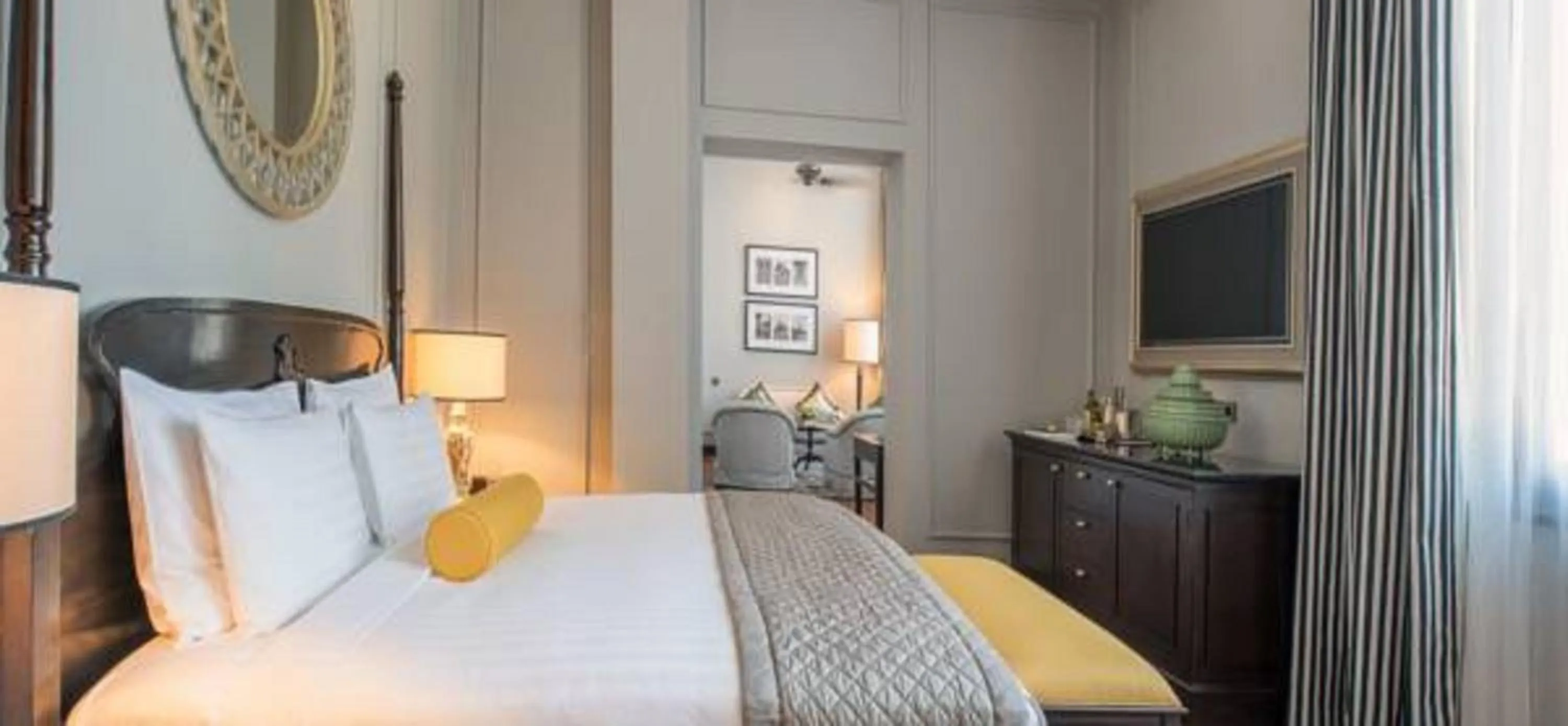 Bedroom, Bed in The Strand, Yangon