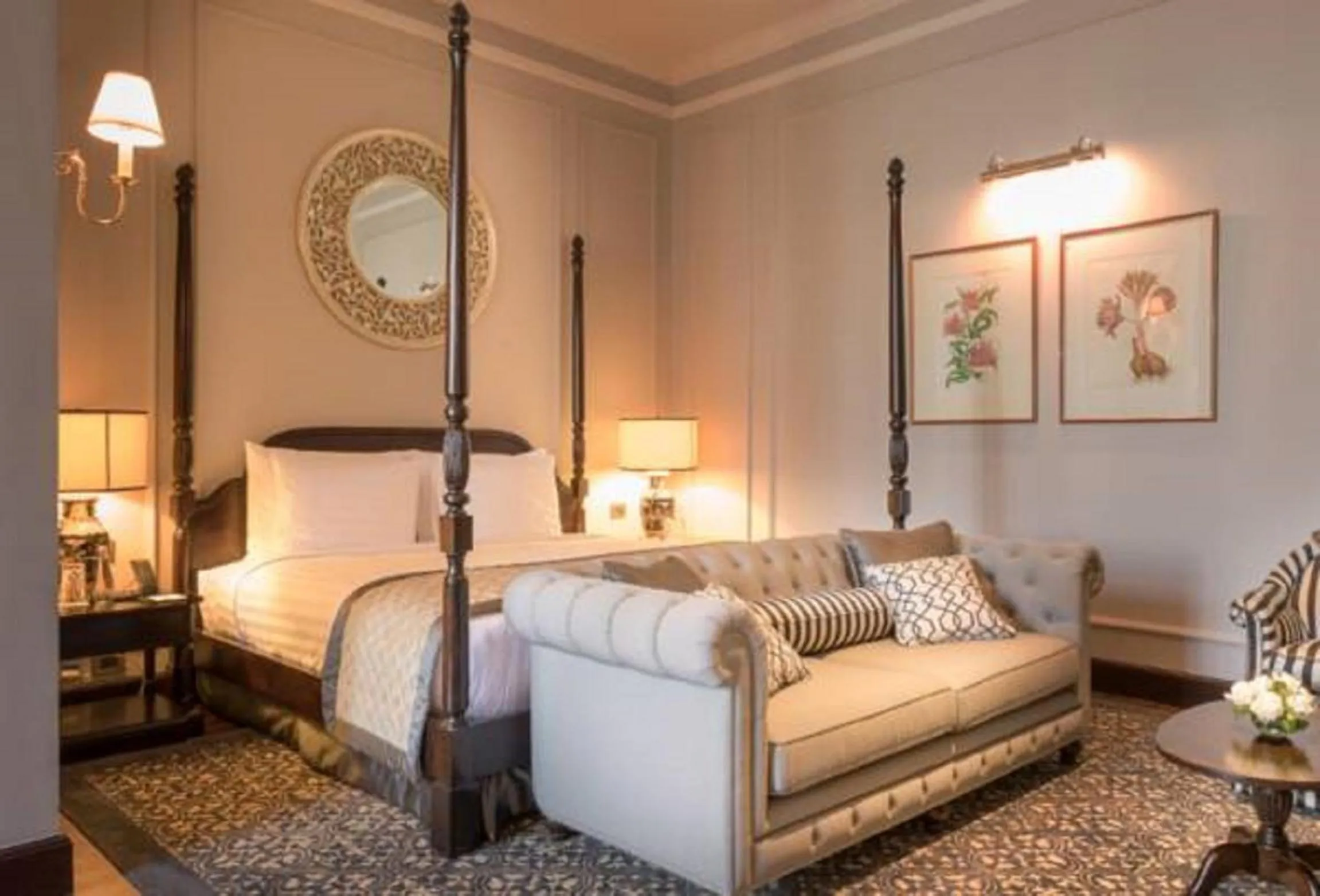 Photo of the whole room, Bed in The Strand, Yangon