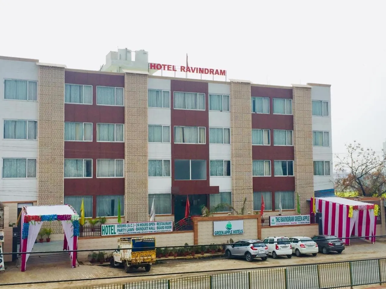 Property building in The Ravindram Hotel