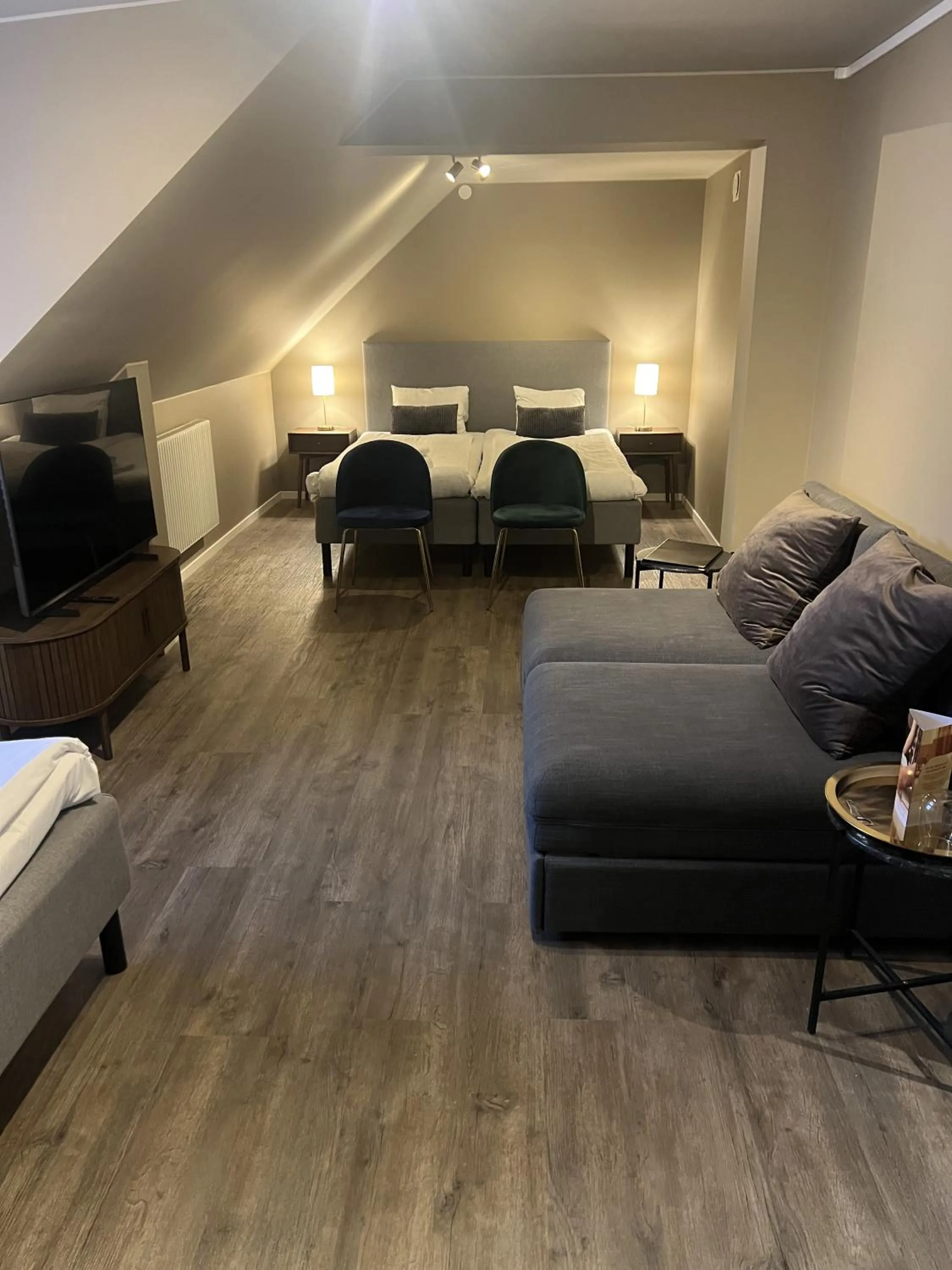 Bed in Hotell Gamla Staden