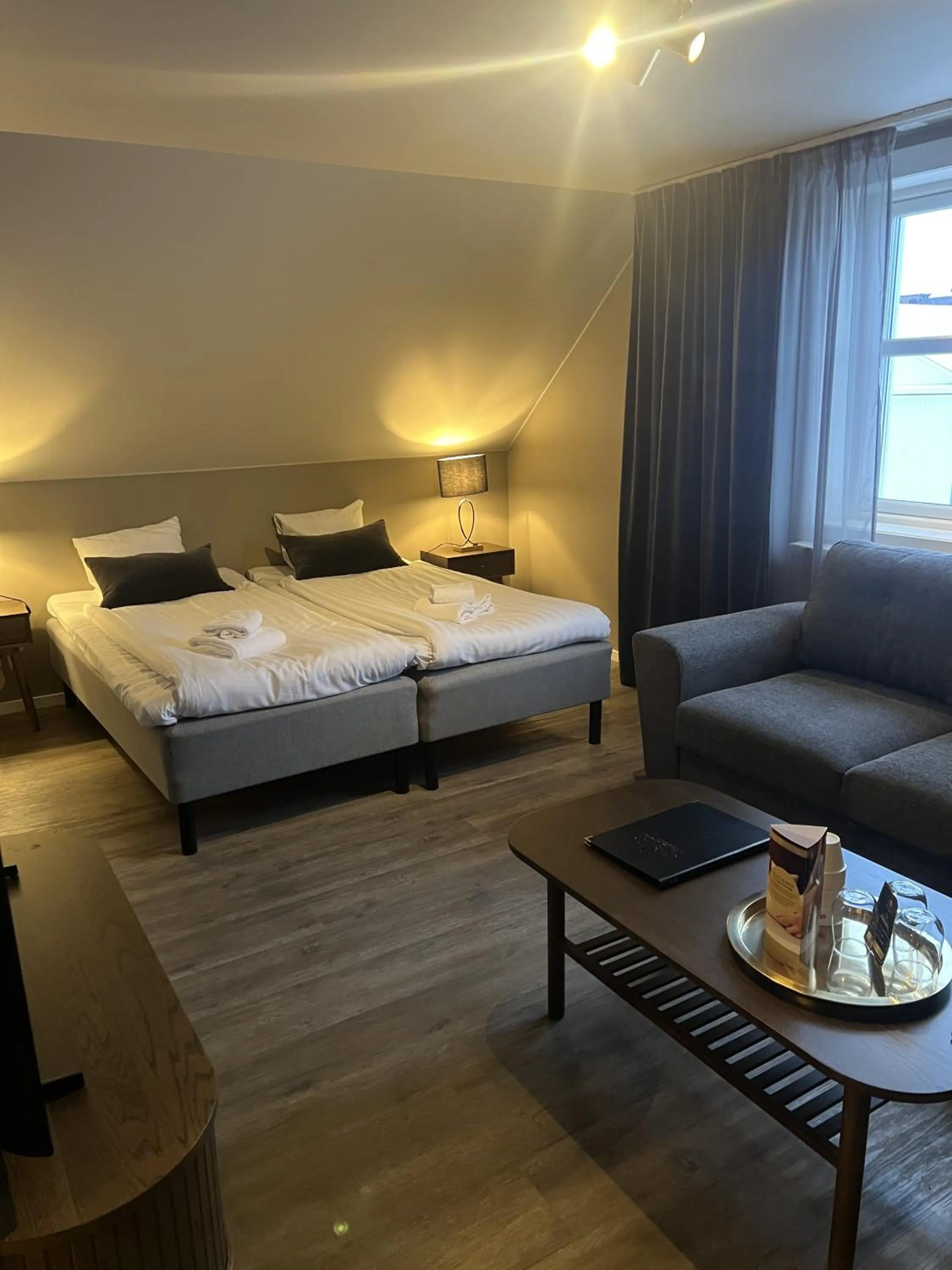 Bed in Hotell Gamla Staden