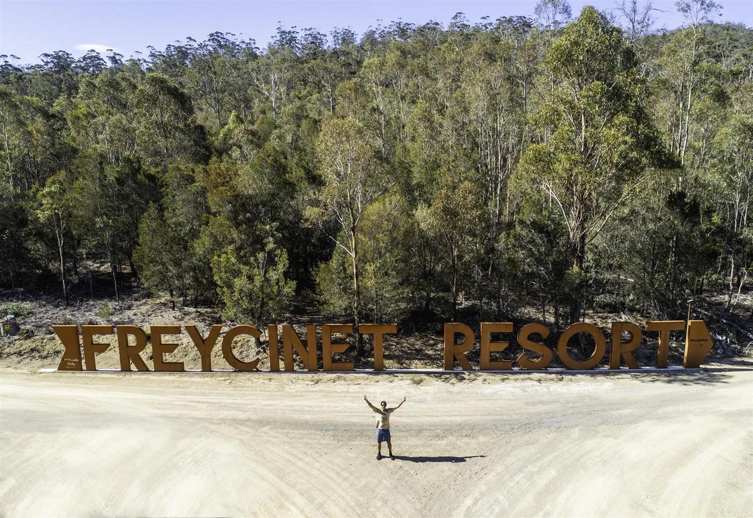 Property logo or sign in Freycinet Resort