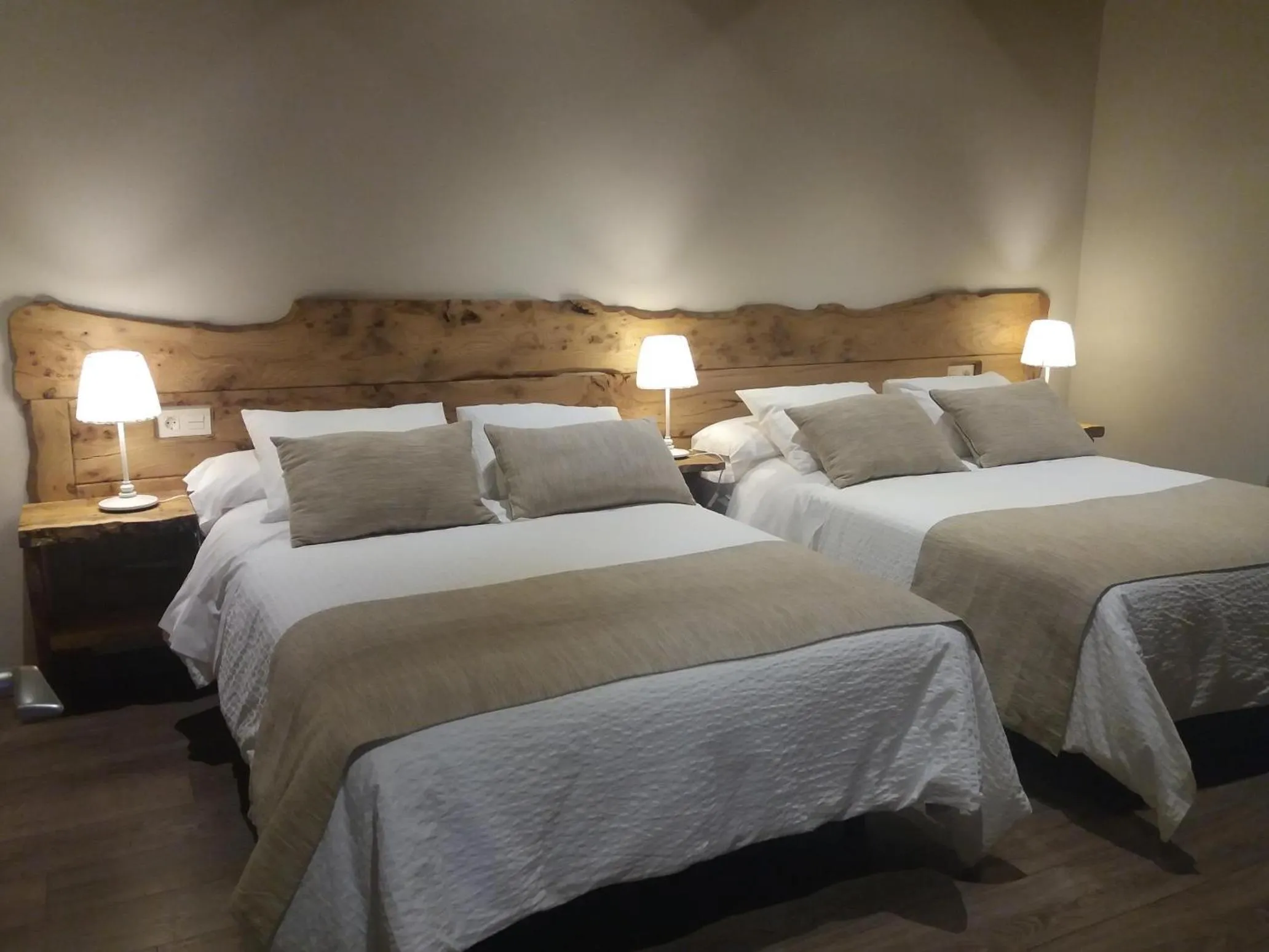 Bed in Hotel Rural El Yunque