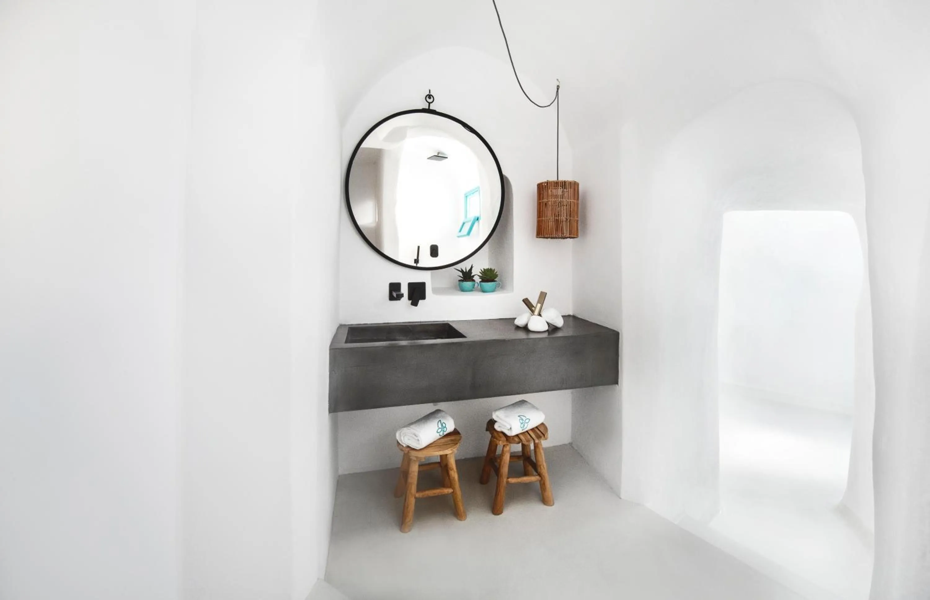 Bathroom in Sophia Oia View