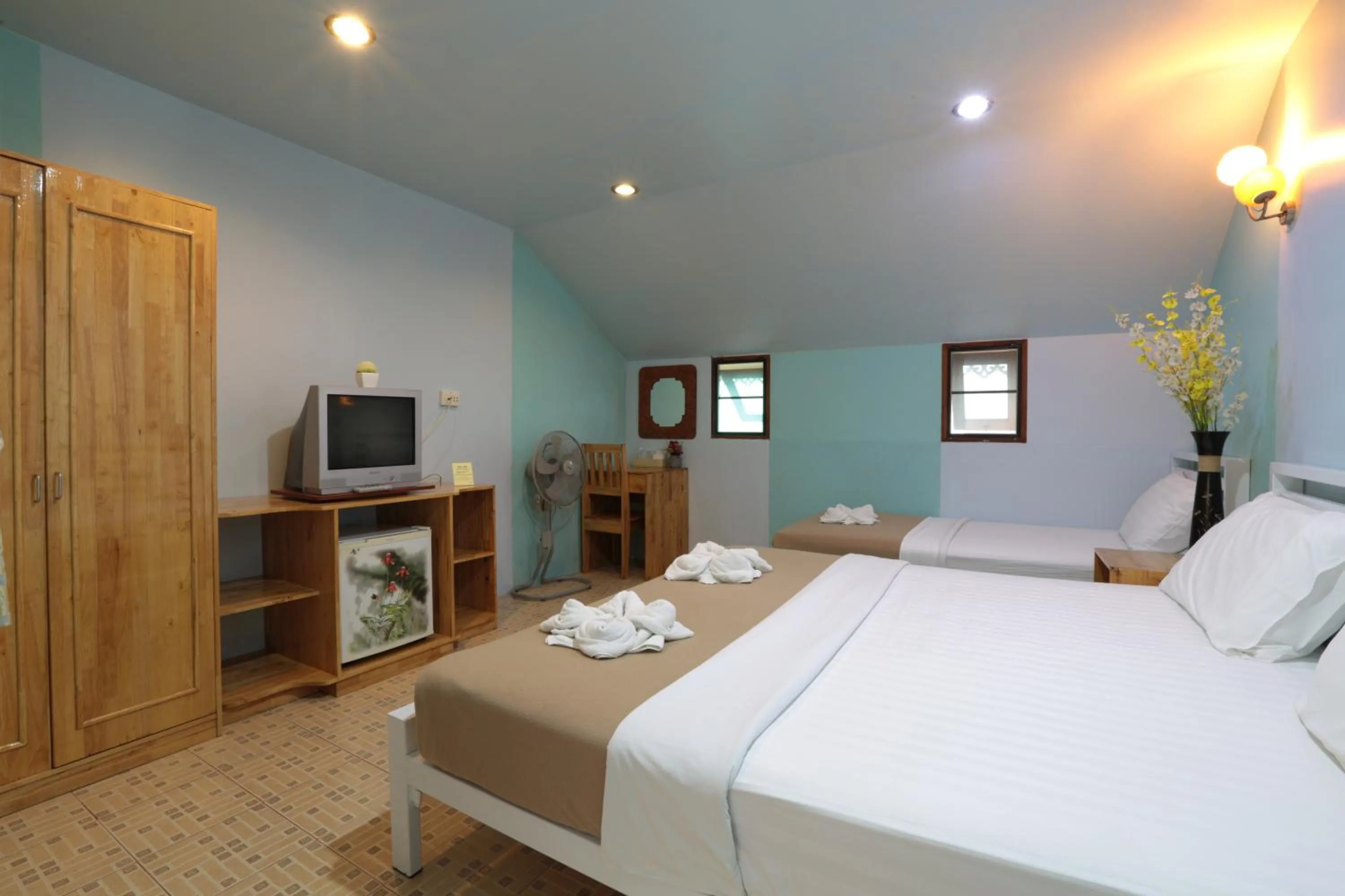 Bed in Khun Ying House