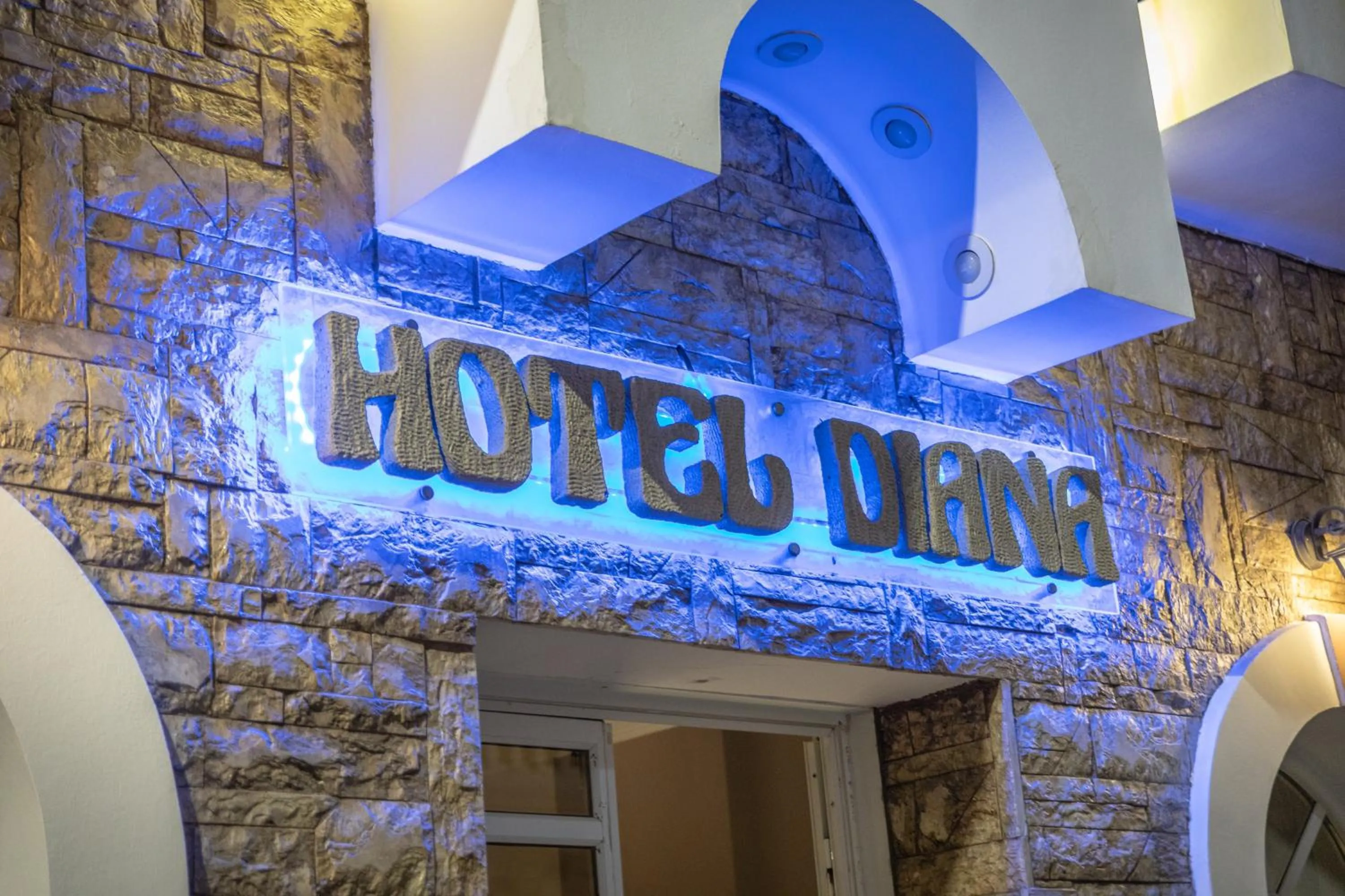 Property logo or sign in Hotel Diana