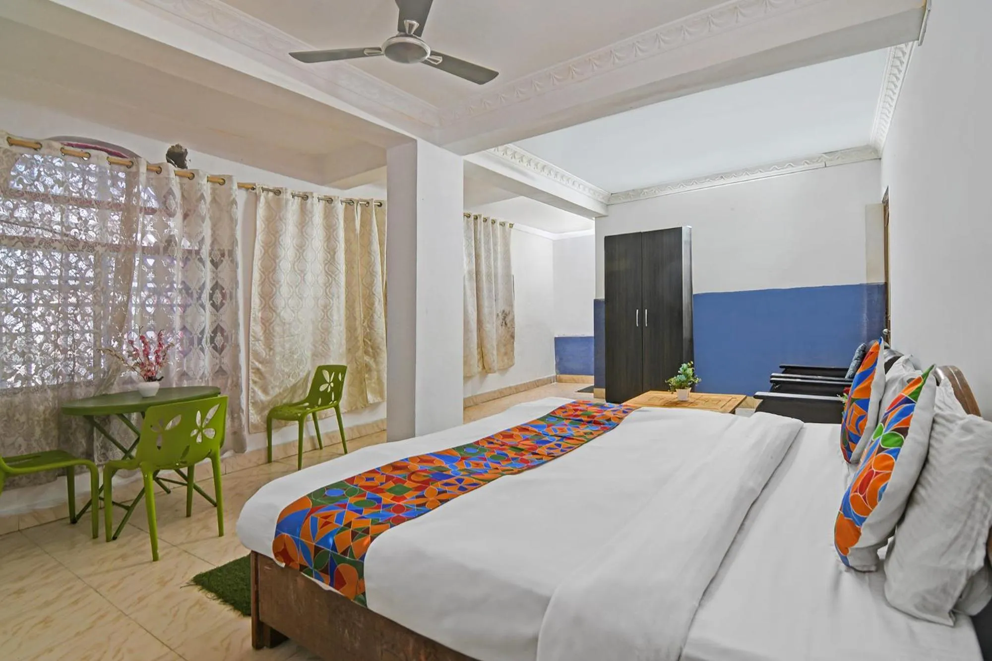 Bed in FabHotel Sai Sagar Residency
