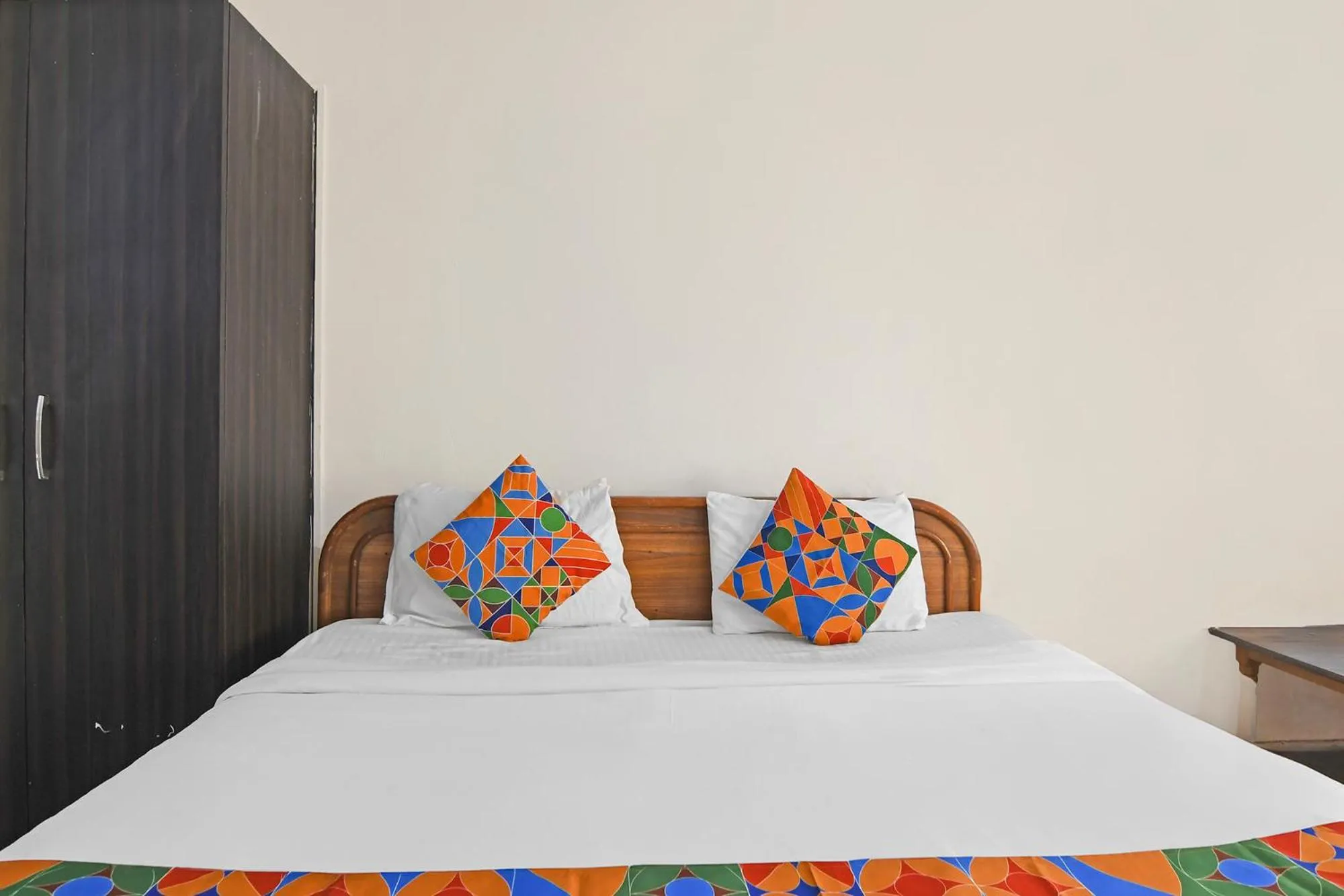Bed in FabHotel Sai Sagar Residency