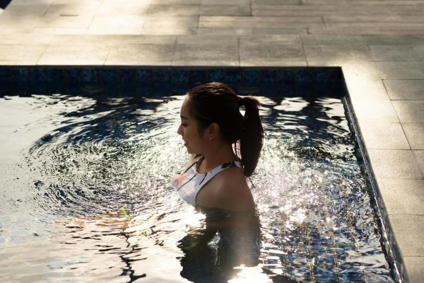 Swimming pool in Brits Resort Lovina