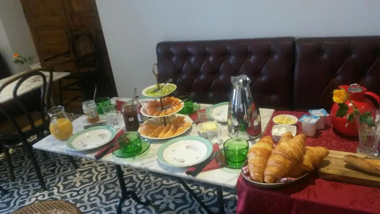 Continental breakfast in La Grande Maison