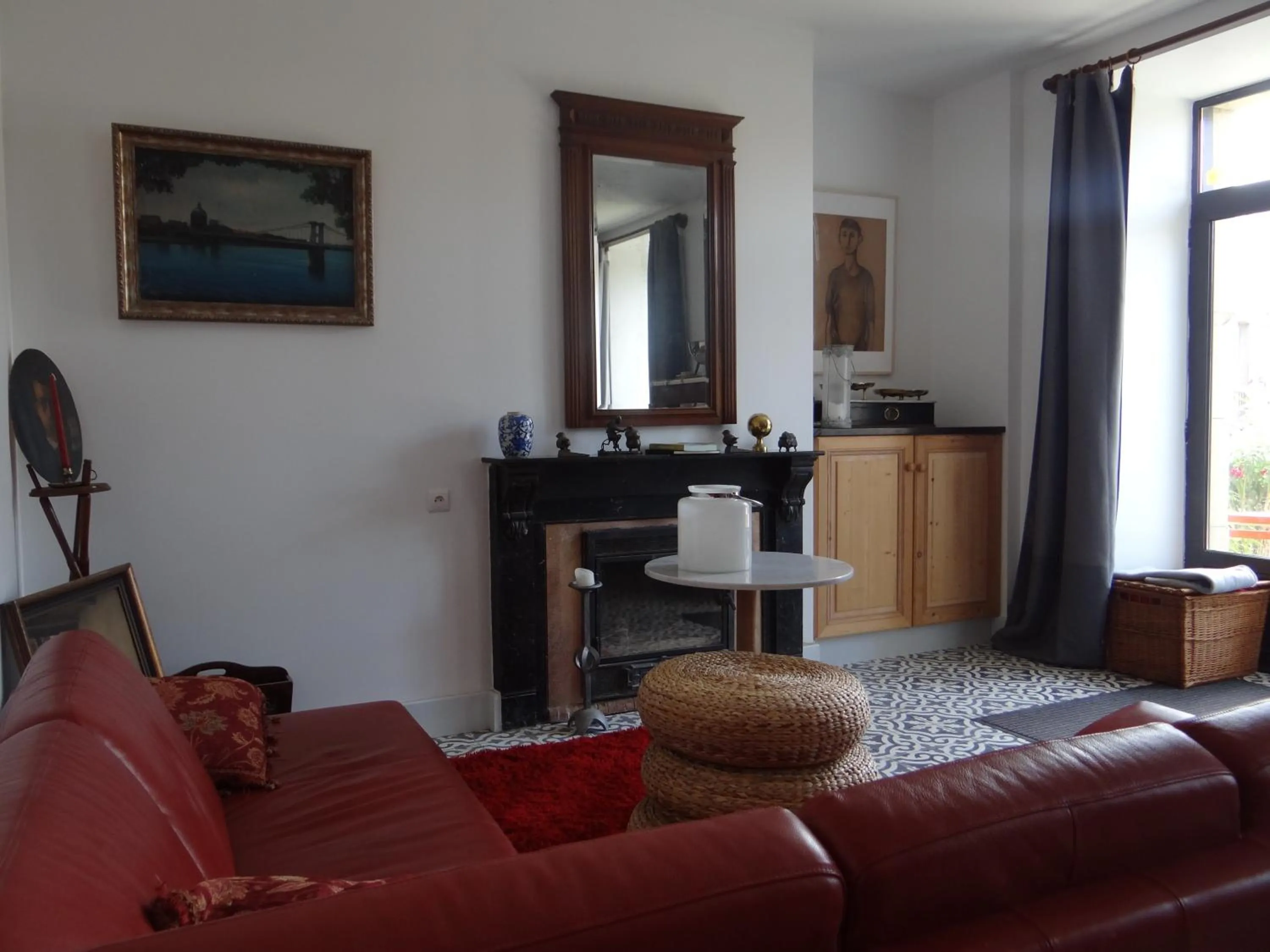 Communal lounge/ TV room in La Grande Maison