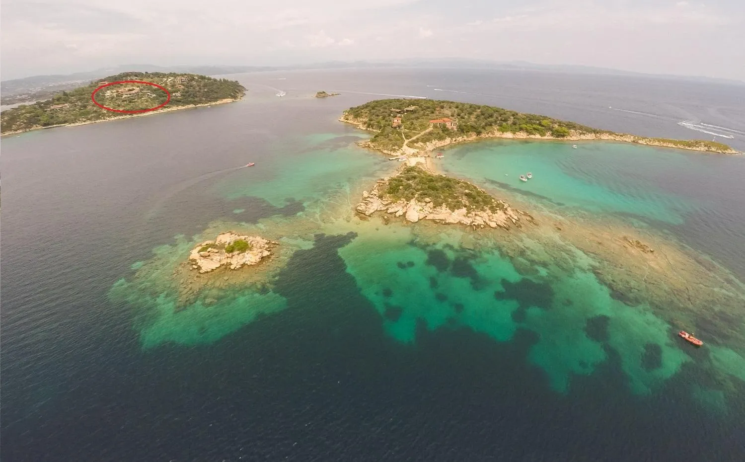 Natural landscape in Thalassokipos