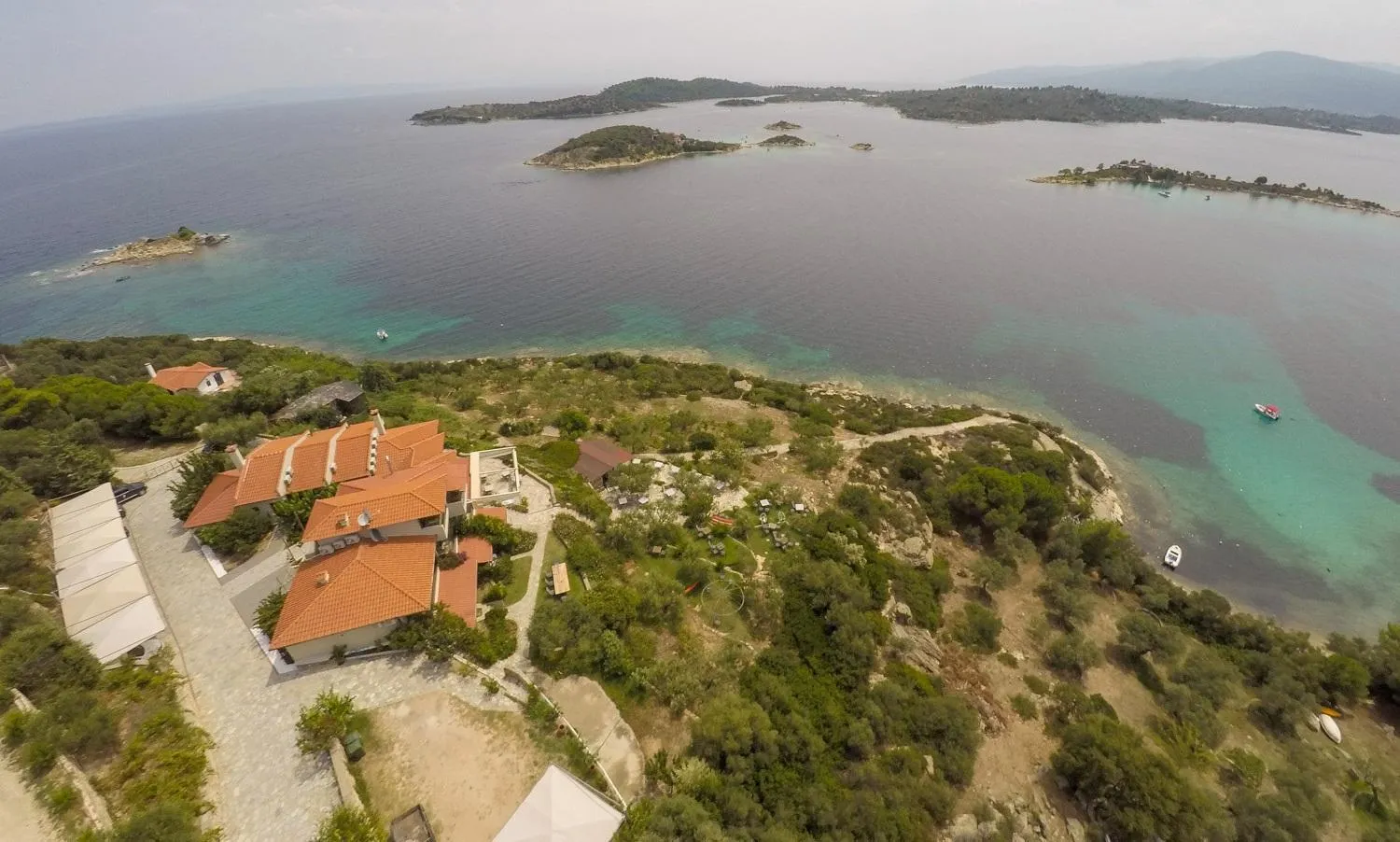 Bird's eye view in Thalassokipos