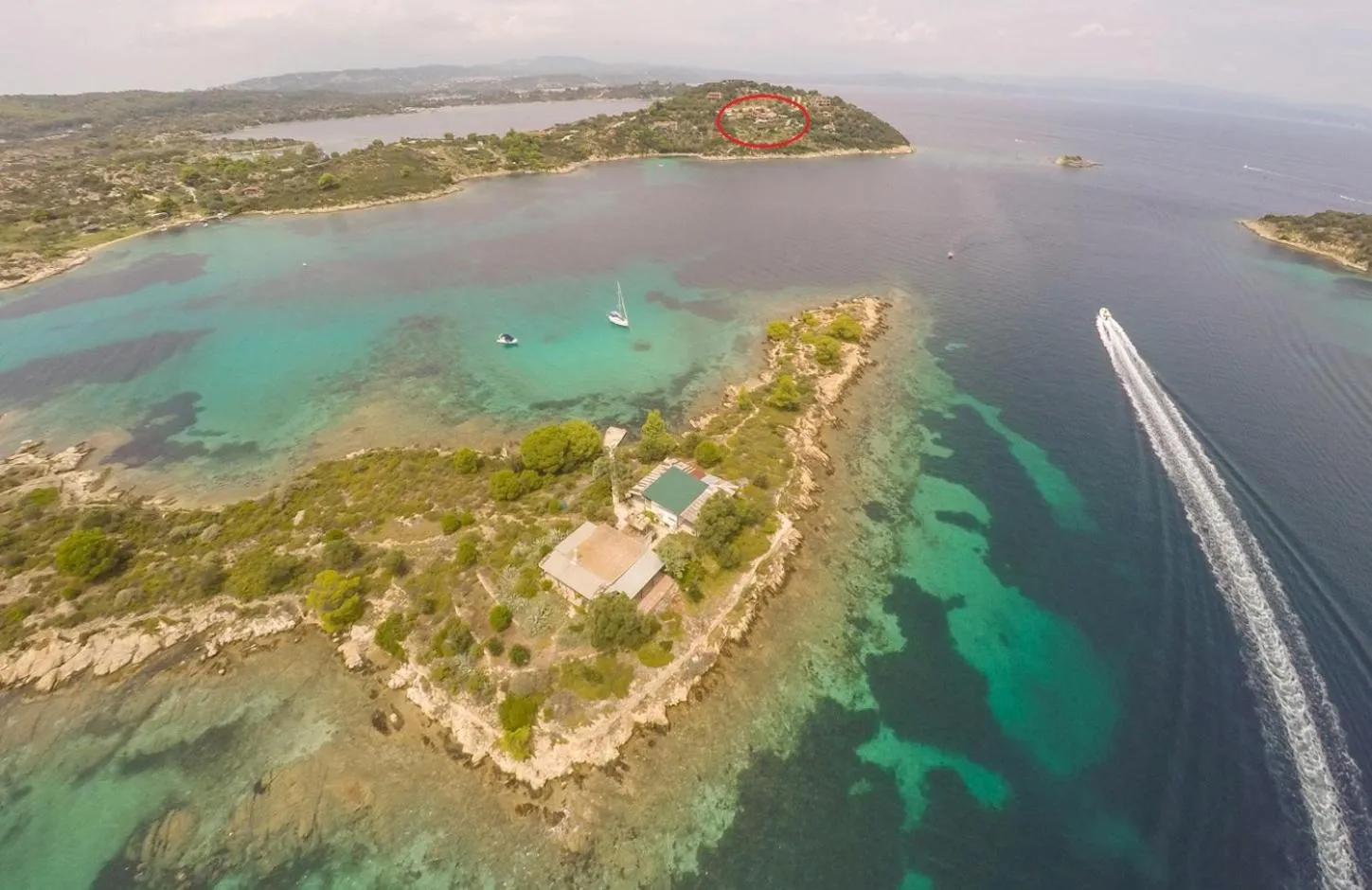 Natural landscape in Thalassokipos