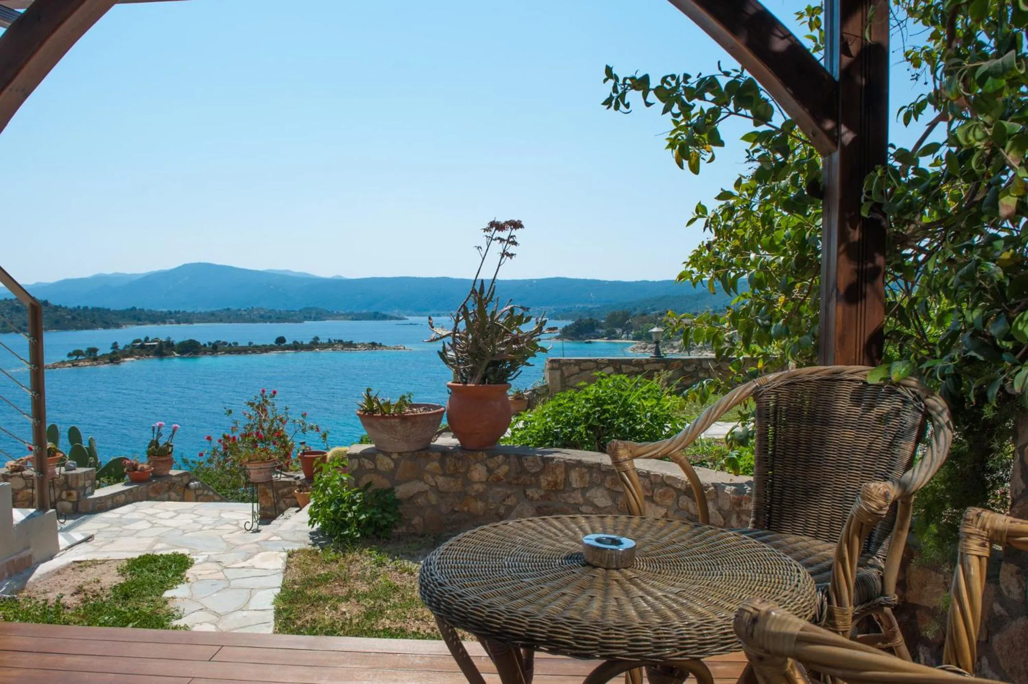 Balcony/Terrace in Thalassokipos