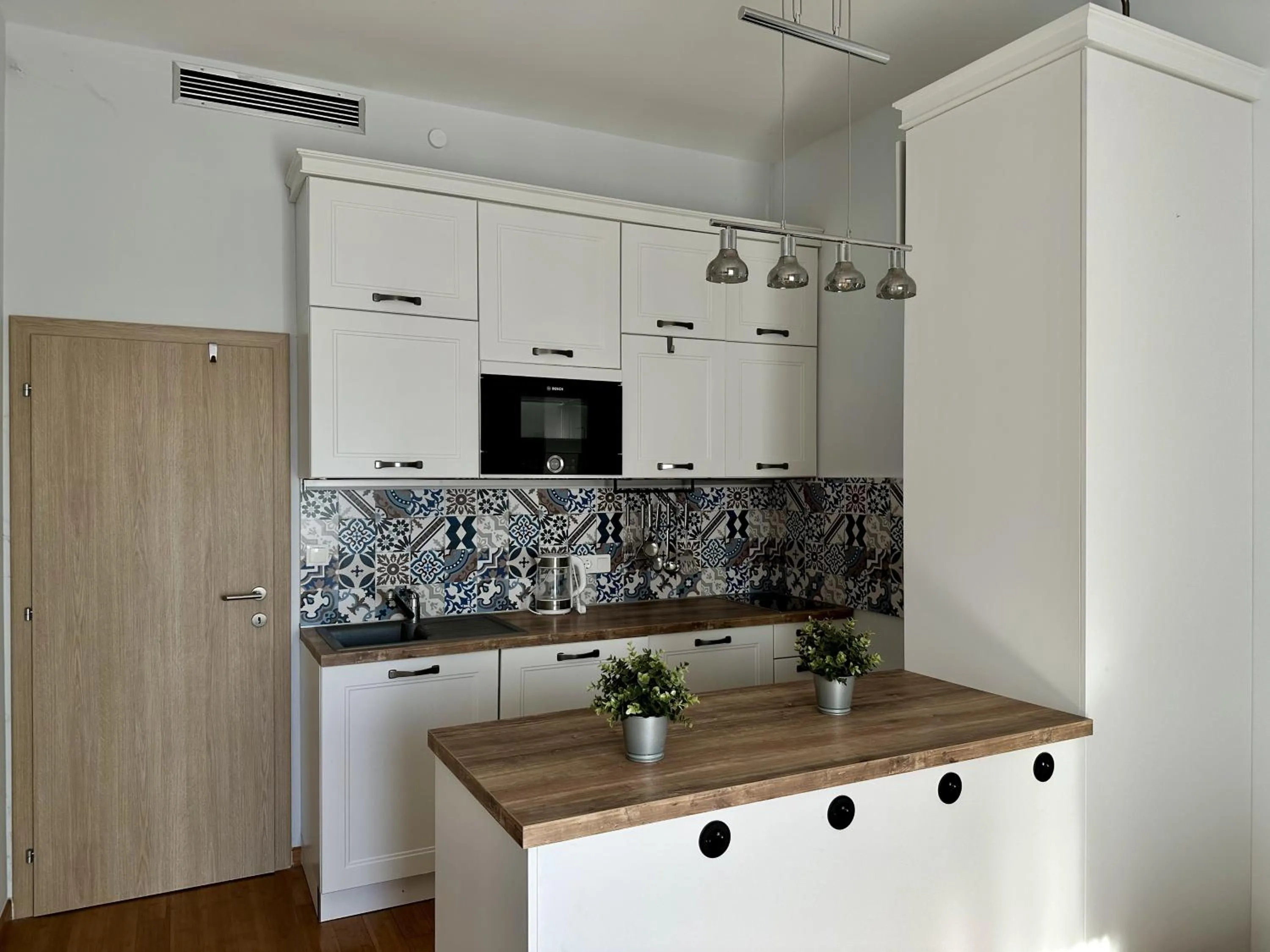 kitchen in Hotel Villa MiraMar