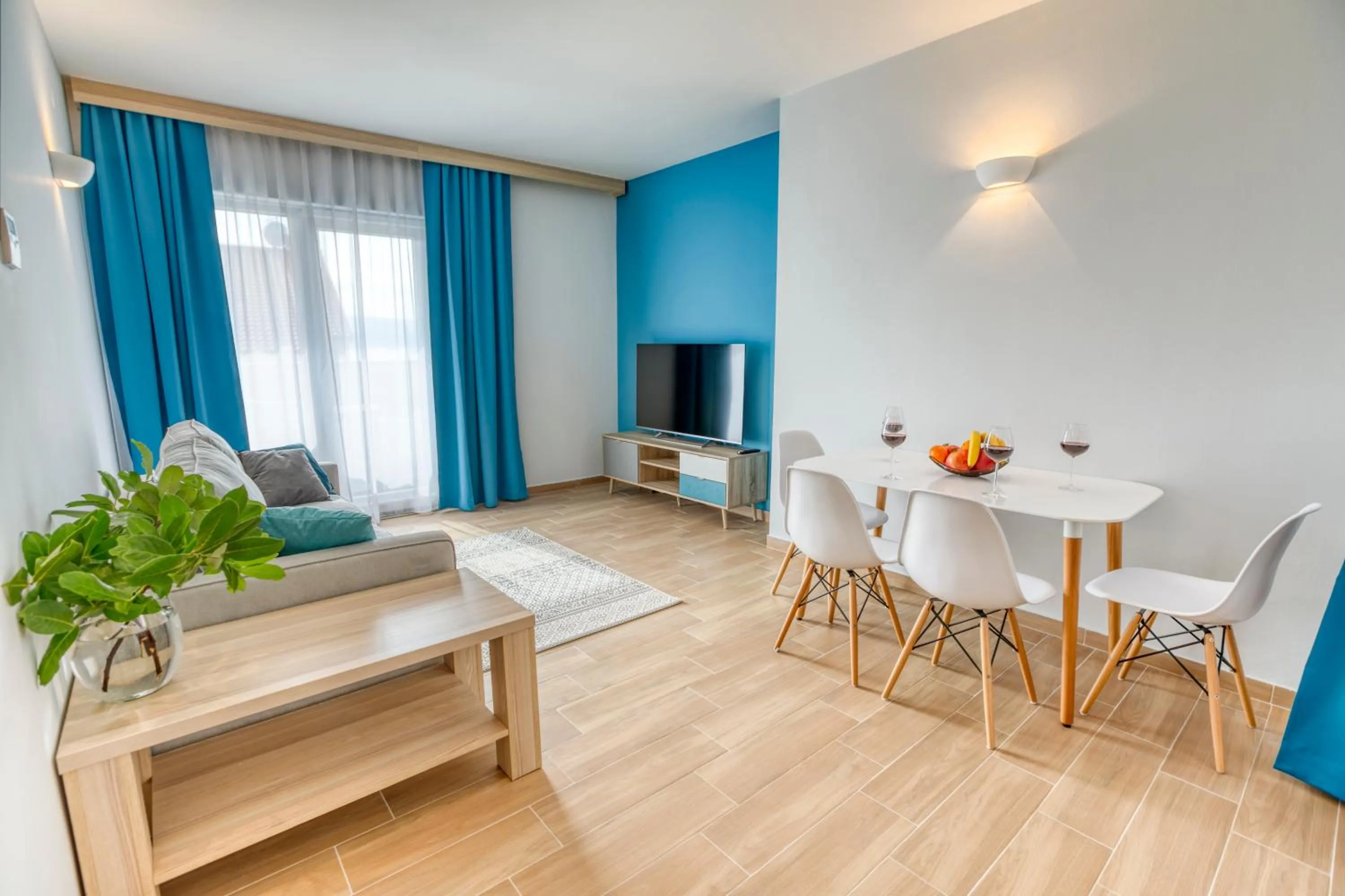 Seating area in Hotel Villa MiraMar