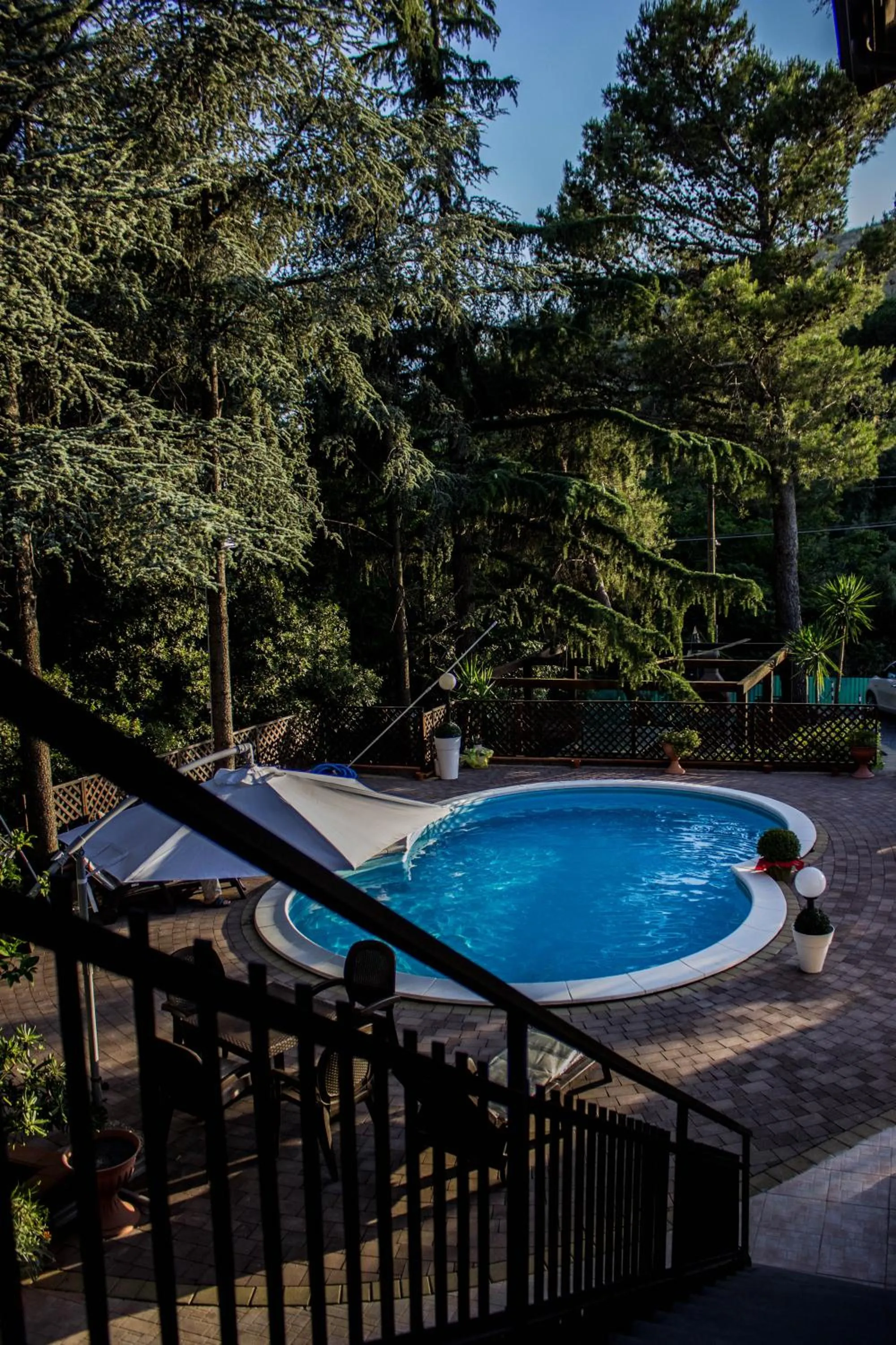 Balcony/Terrace in B&B Etna House