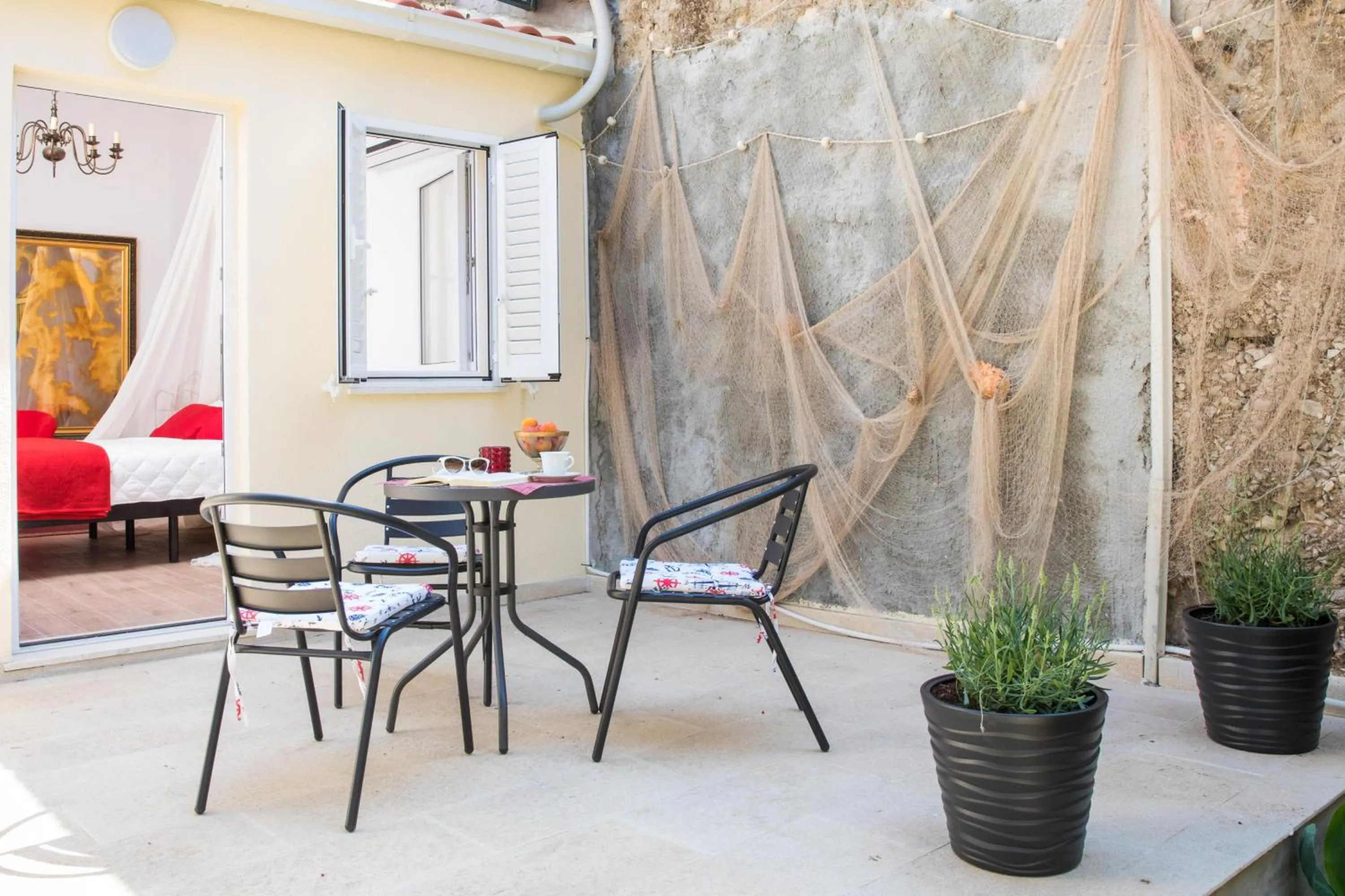 Patio in Apartments Mara