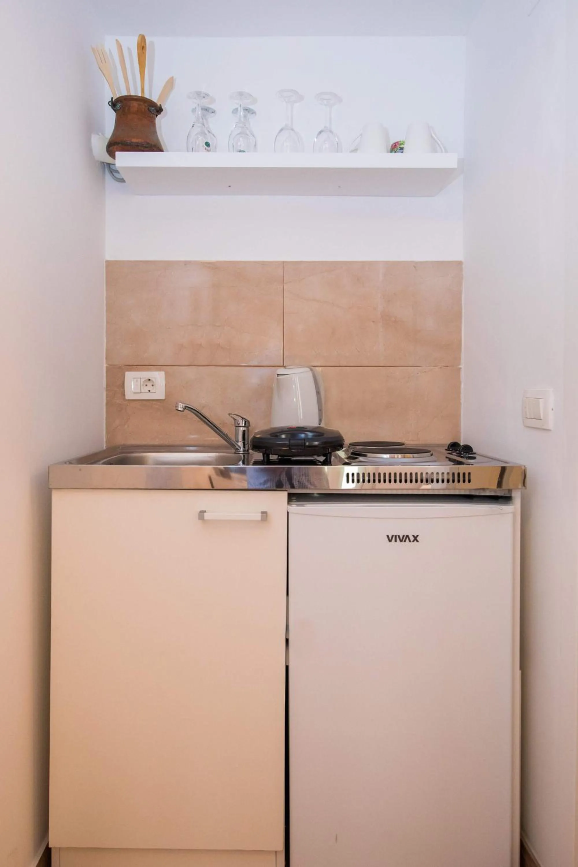 Kitchen or kitchenette in Apartments Mara