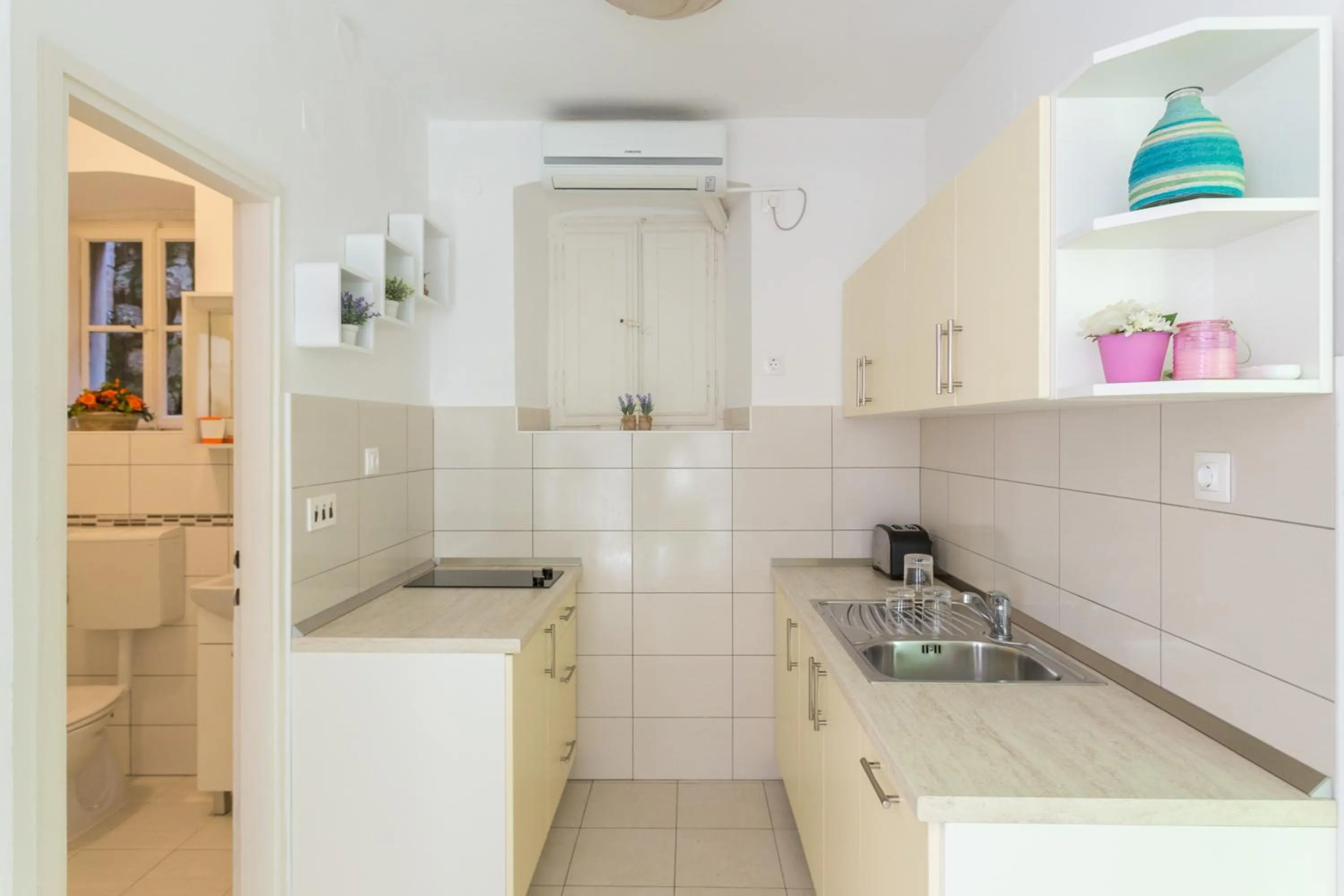 Kitchen or kitchenette in Apartments Mara