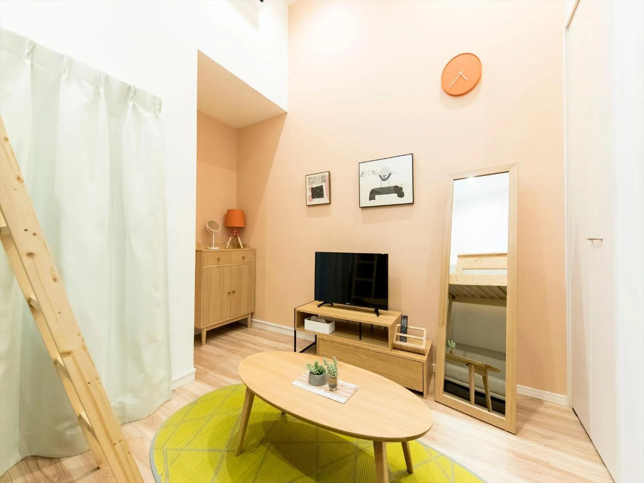 Living room in TRIP POD TAKASAGO B