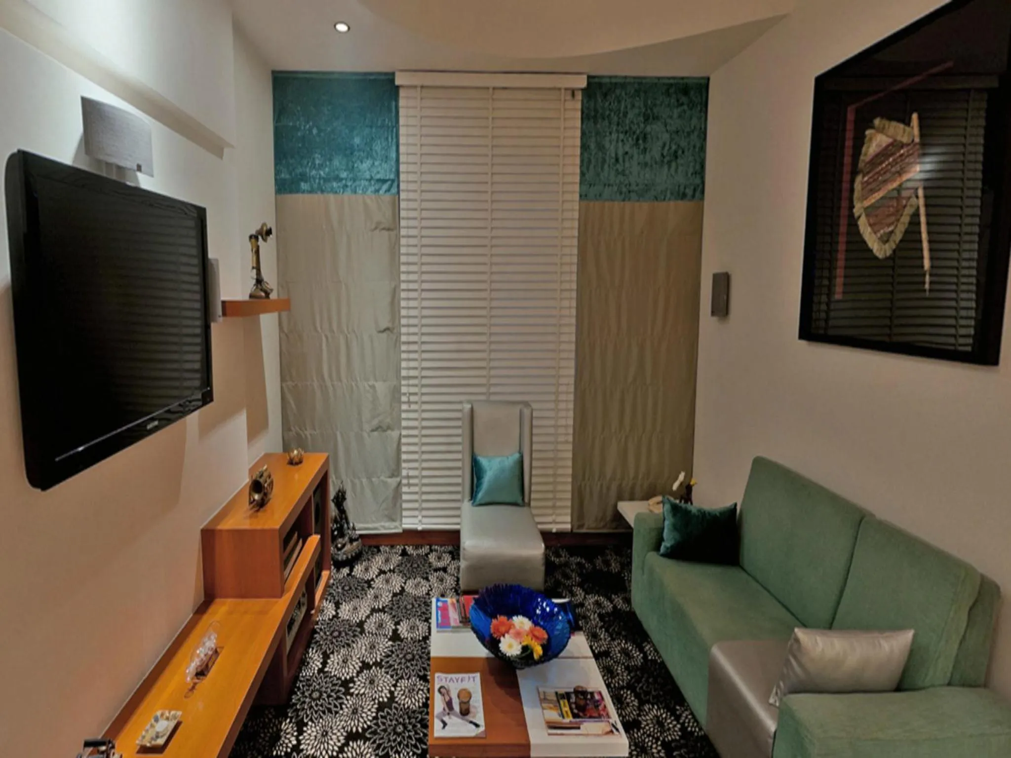 Living room in Melange Luxury Serviced Apartments