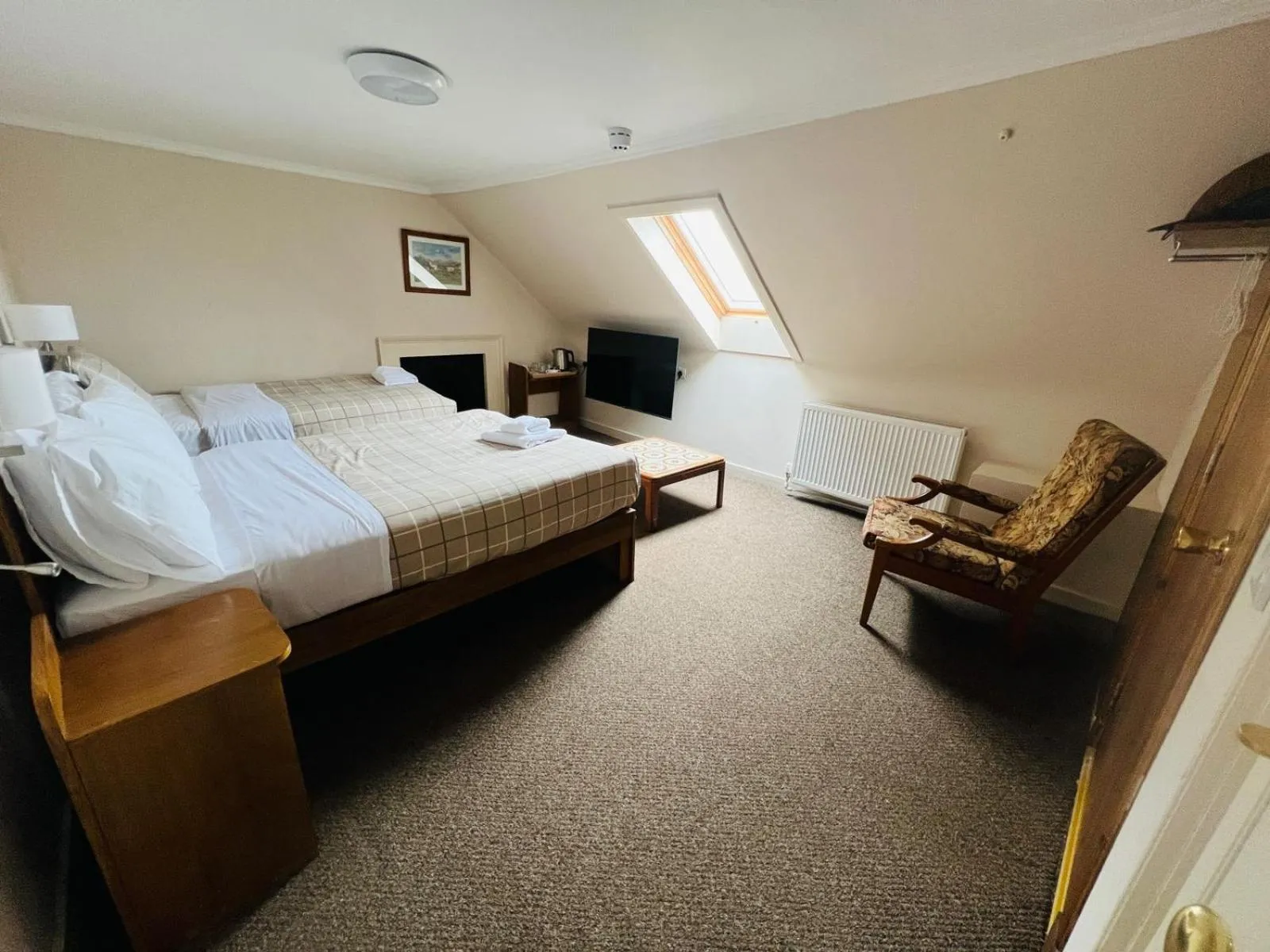 Bed in Burntisland House