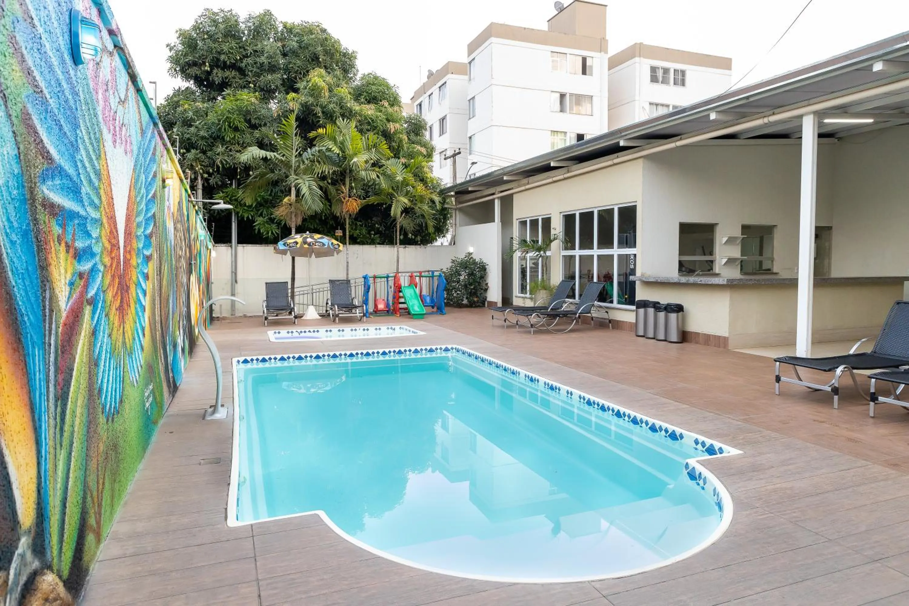 Swimming pool in Allegro Hotel