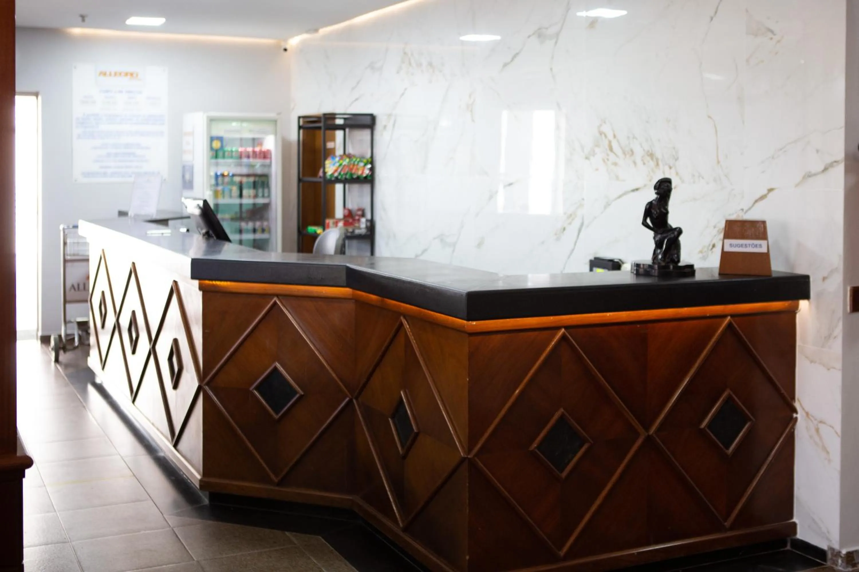 Lobby or reception in Allegro Hotel