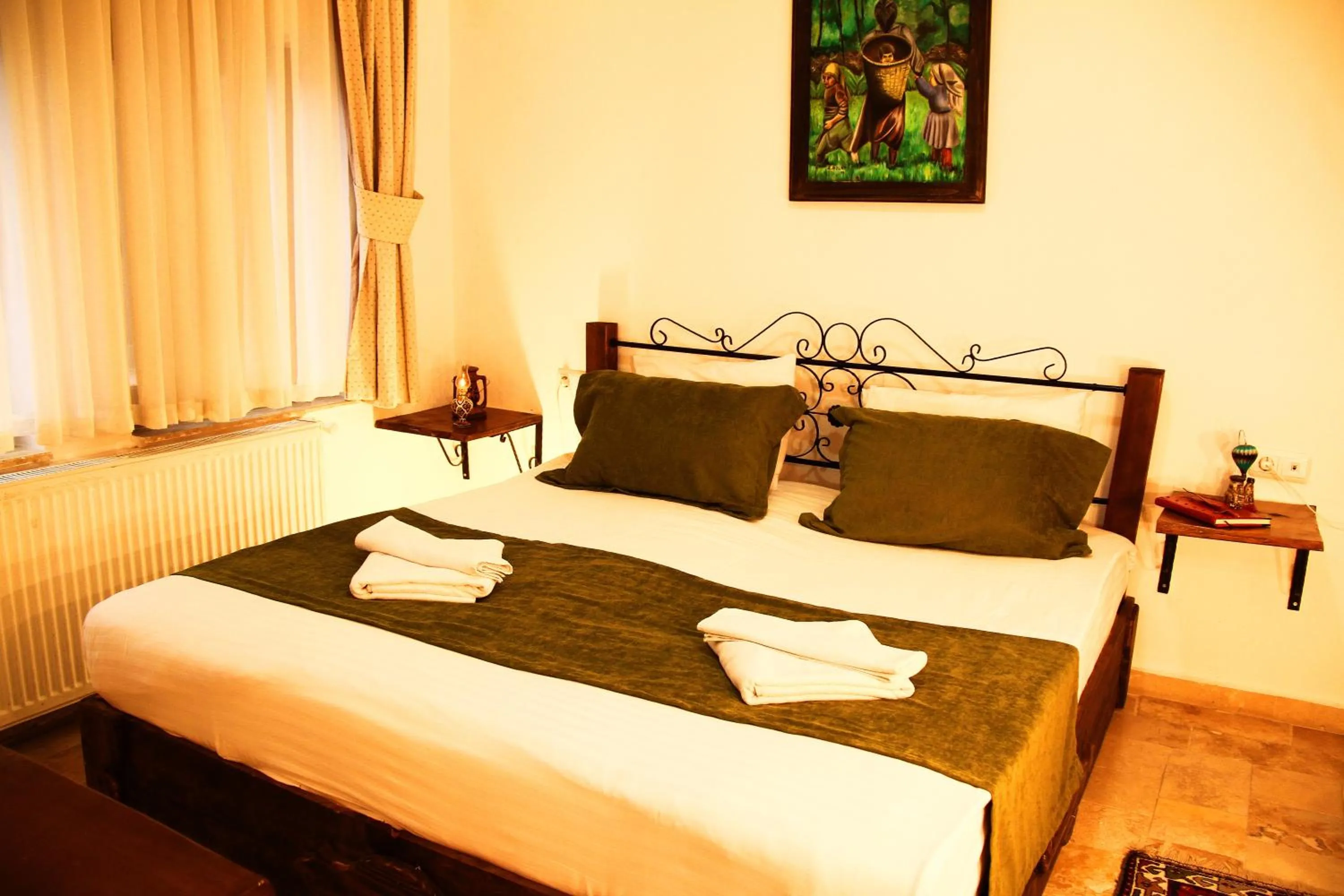 Bed in Kufe Hotel