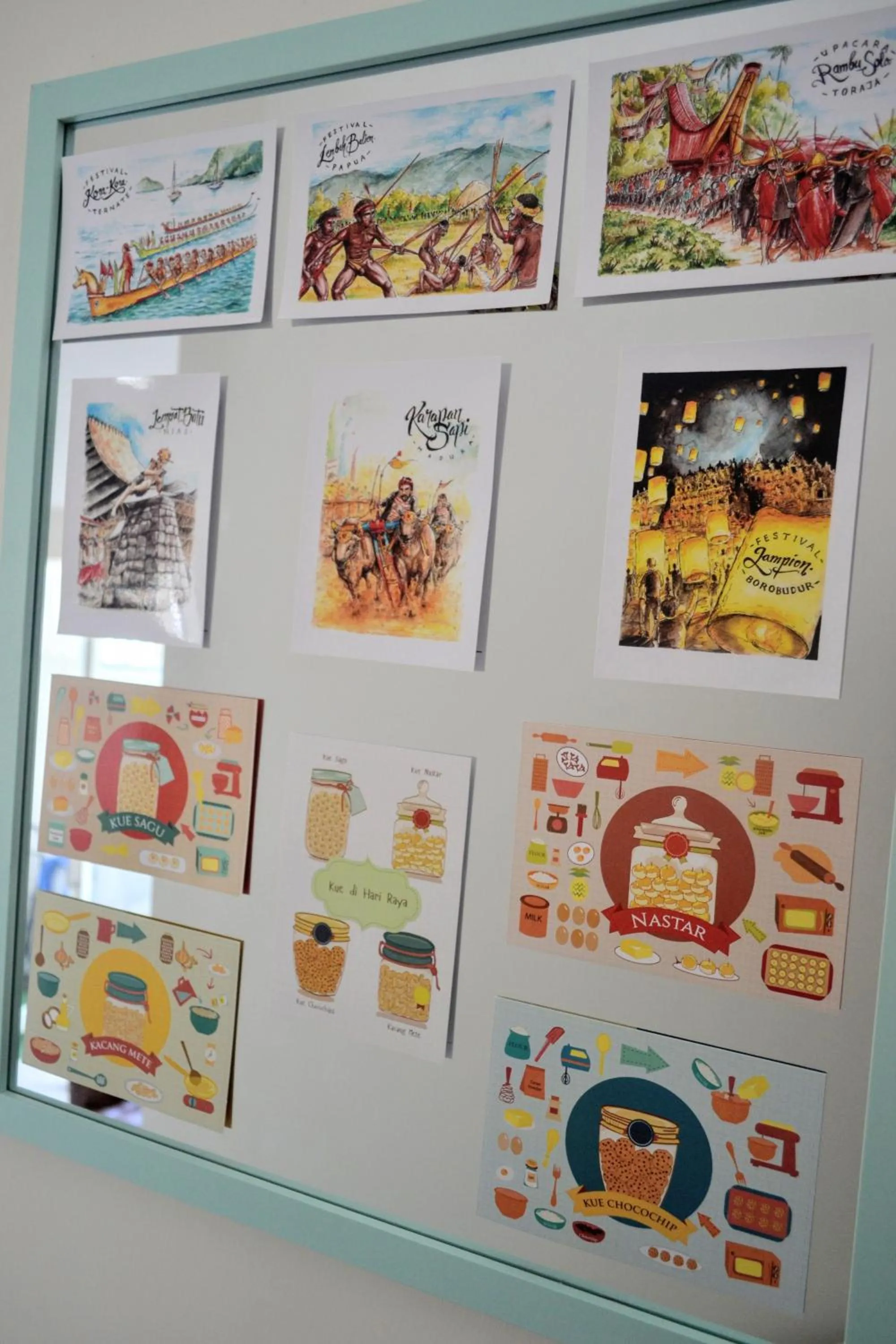 Decorative detail in INNI Homestay