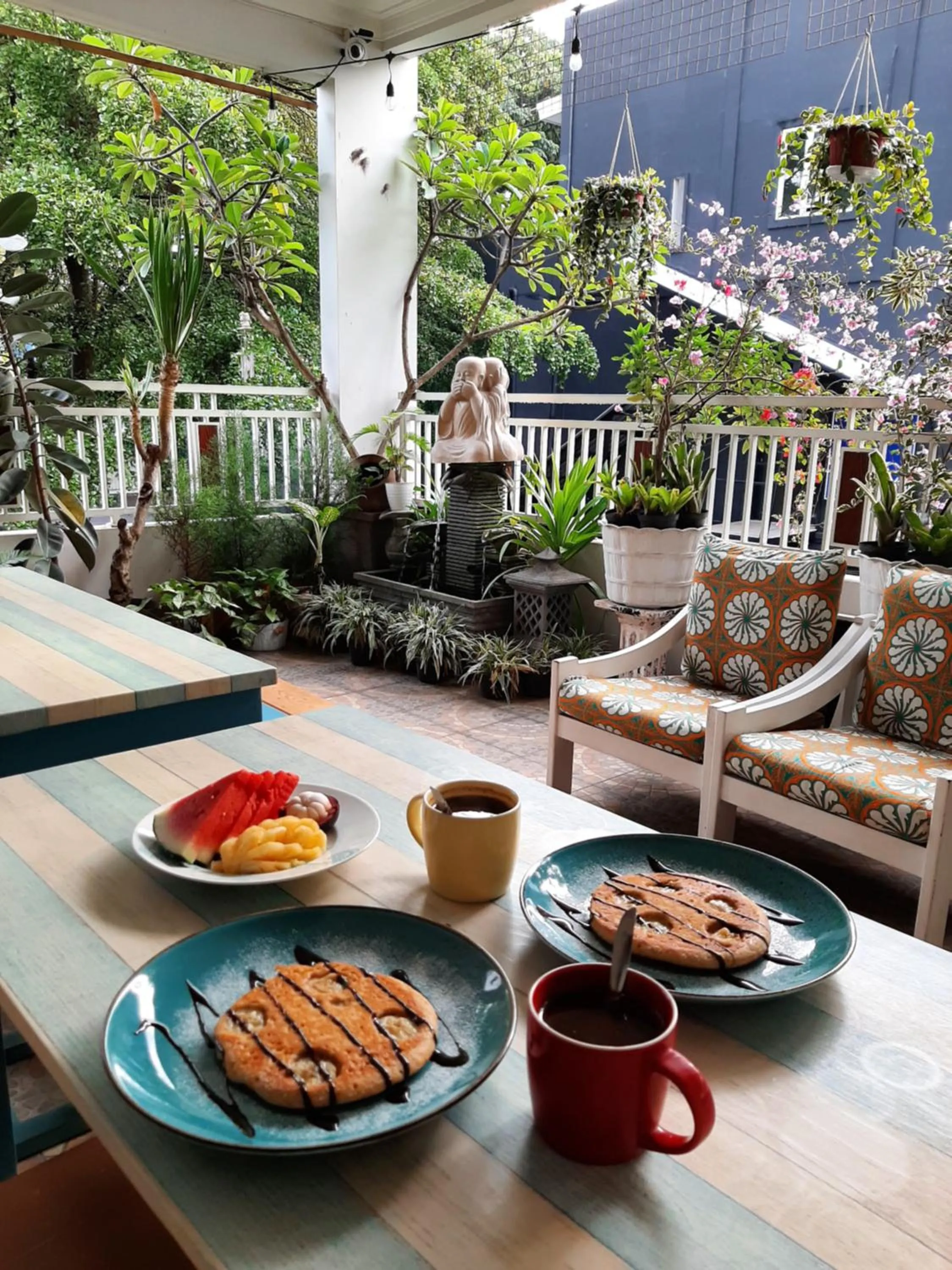 Continental breakfast in INNI Homestay