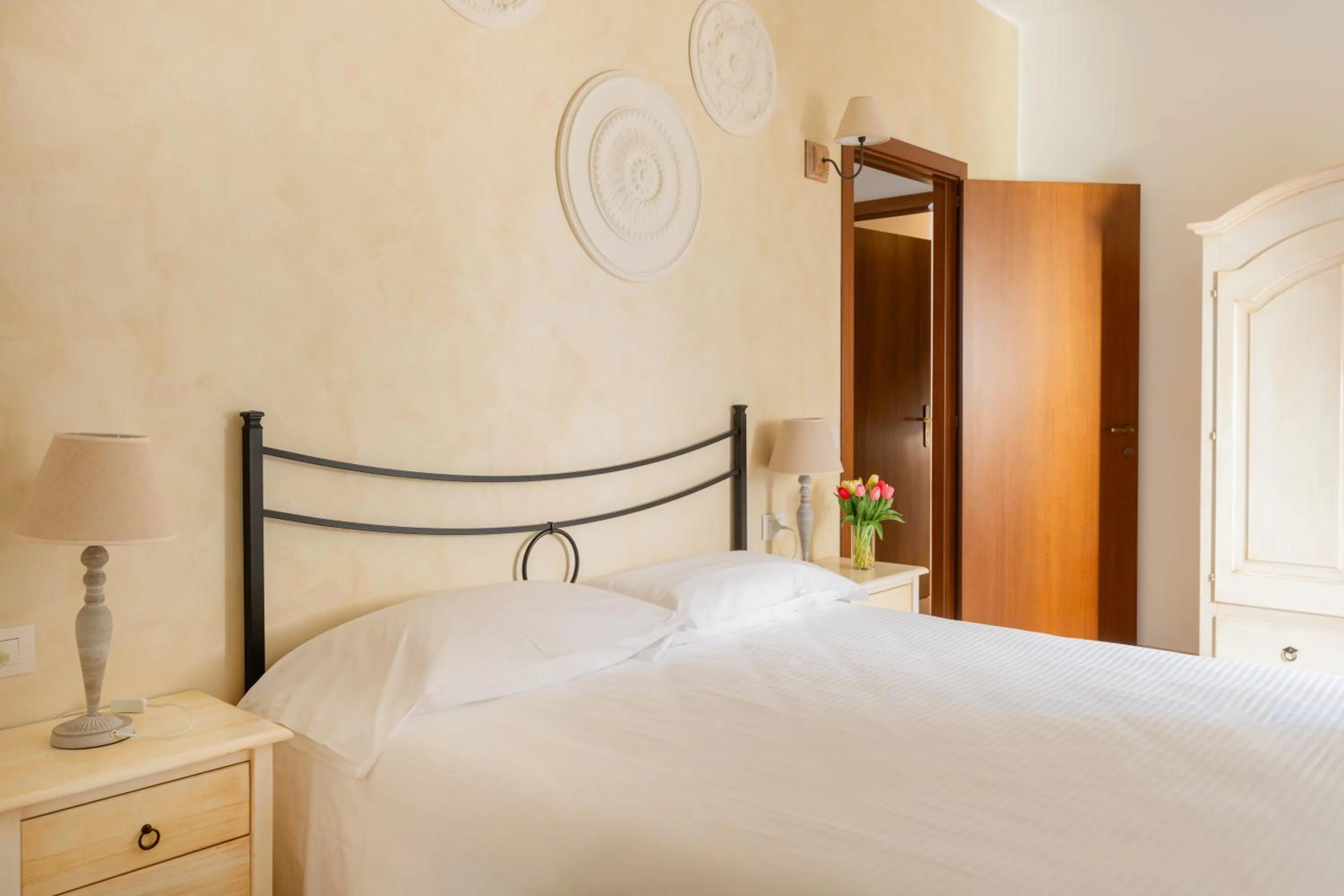 wardrobe, Bed in Palazzo De Luca by Apulia Hospitality