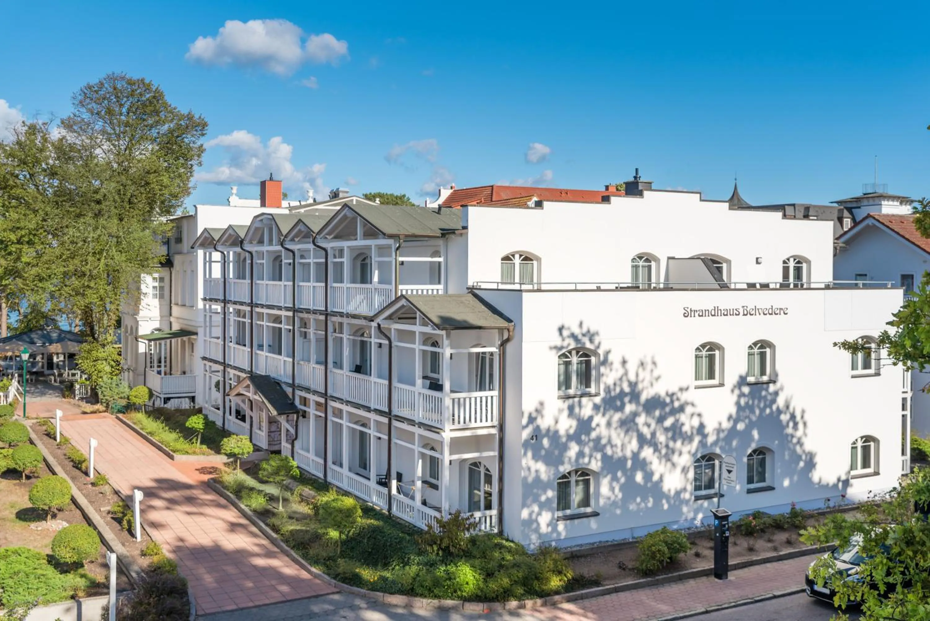 Property building in Strandhaus Belvedere