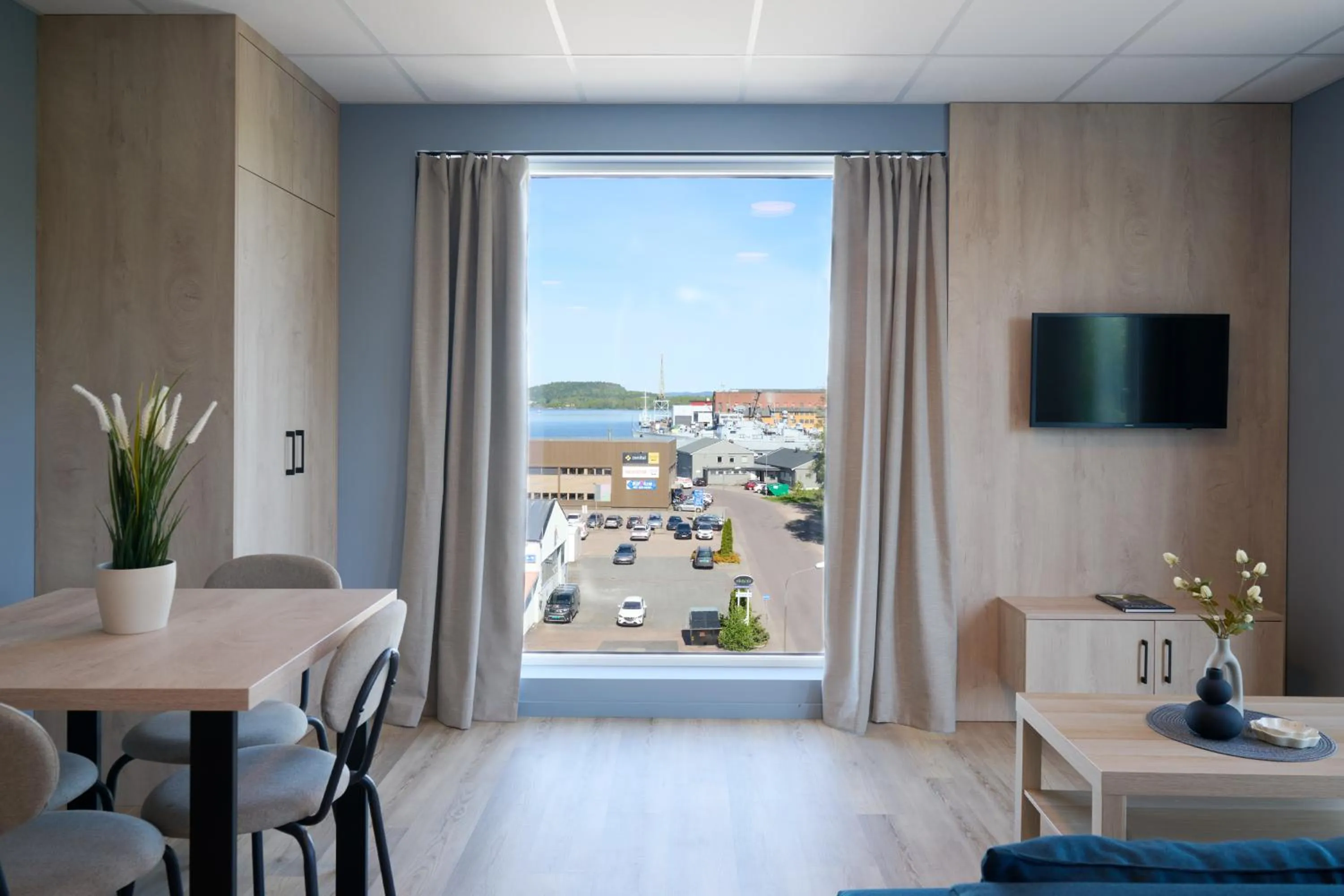 TV and multimedia in Horten Apartment