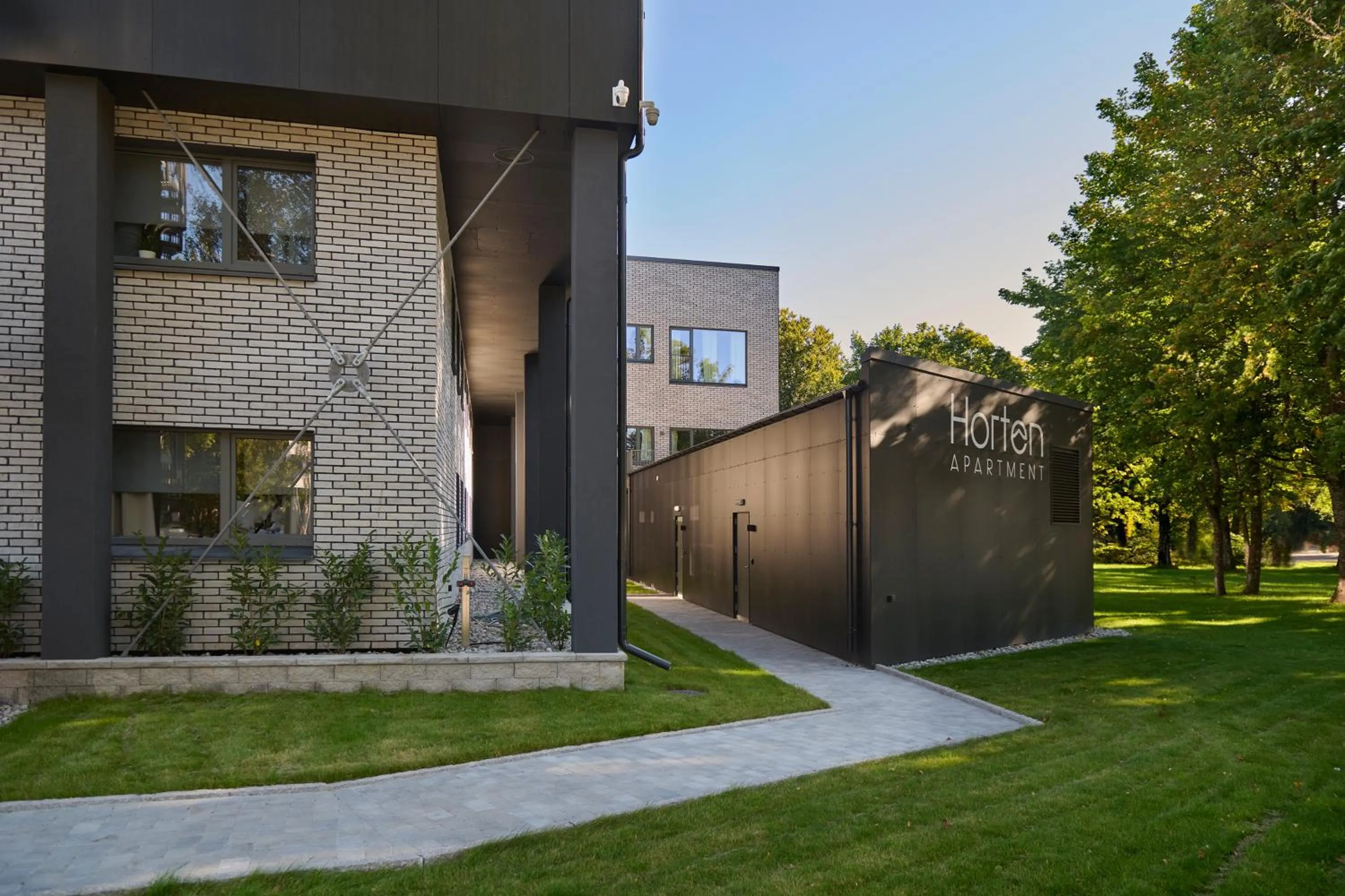 Property building in Horten Apartment