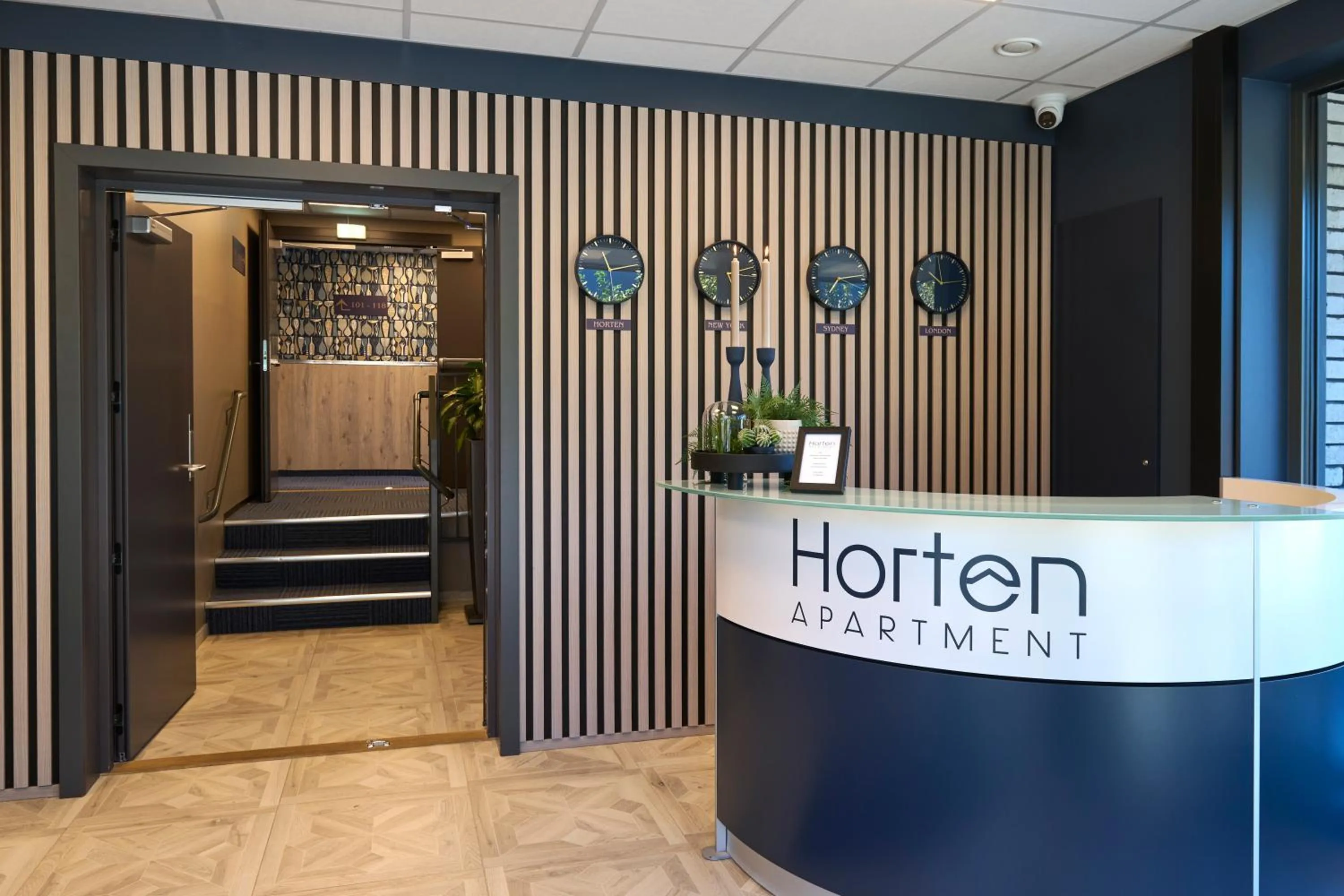 Property building in Horten Apartment