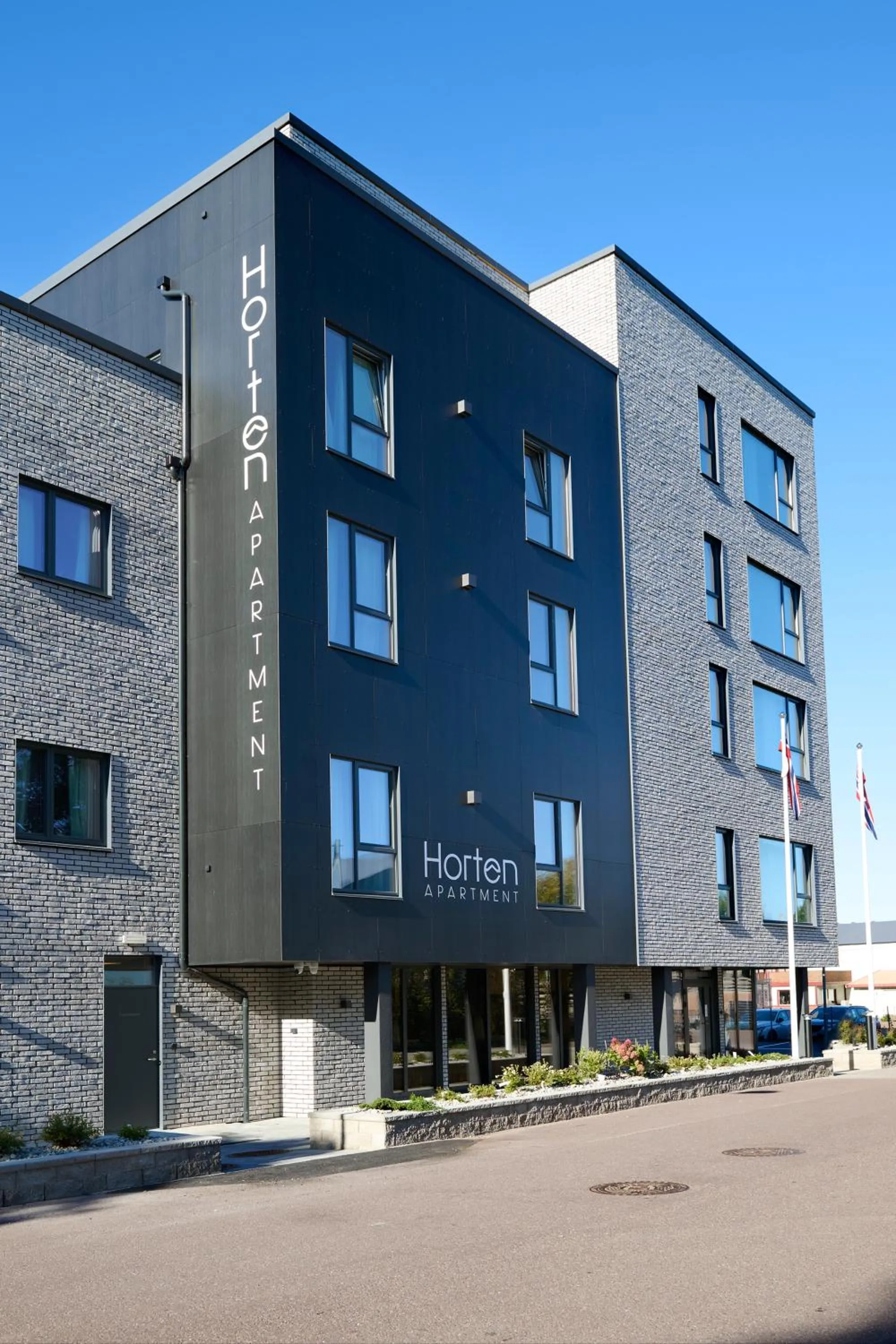 Property building in Horten Apartment